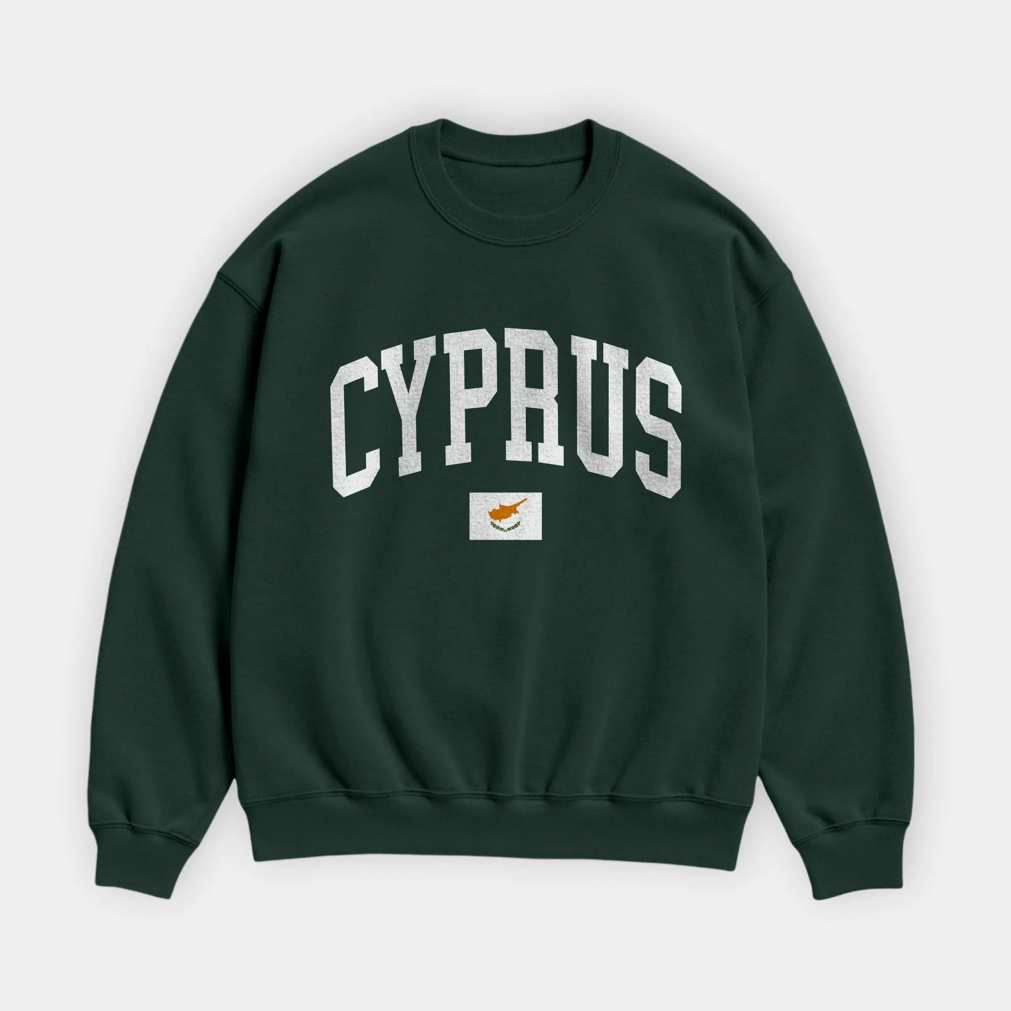 Cyprus Collegiate Flag Sweatshirt
