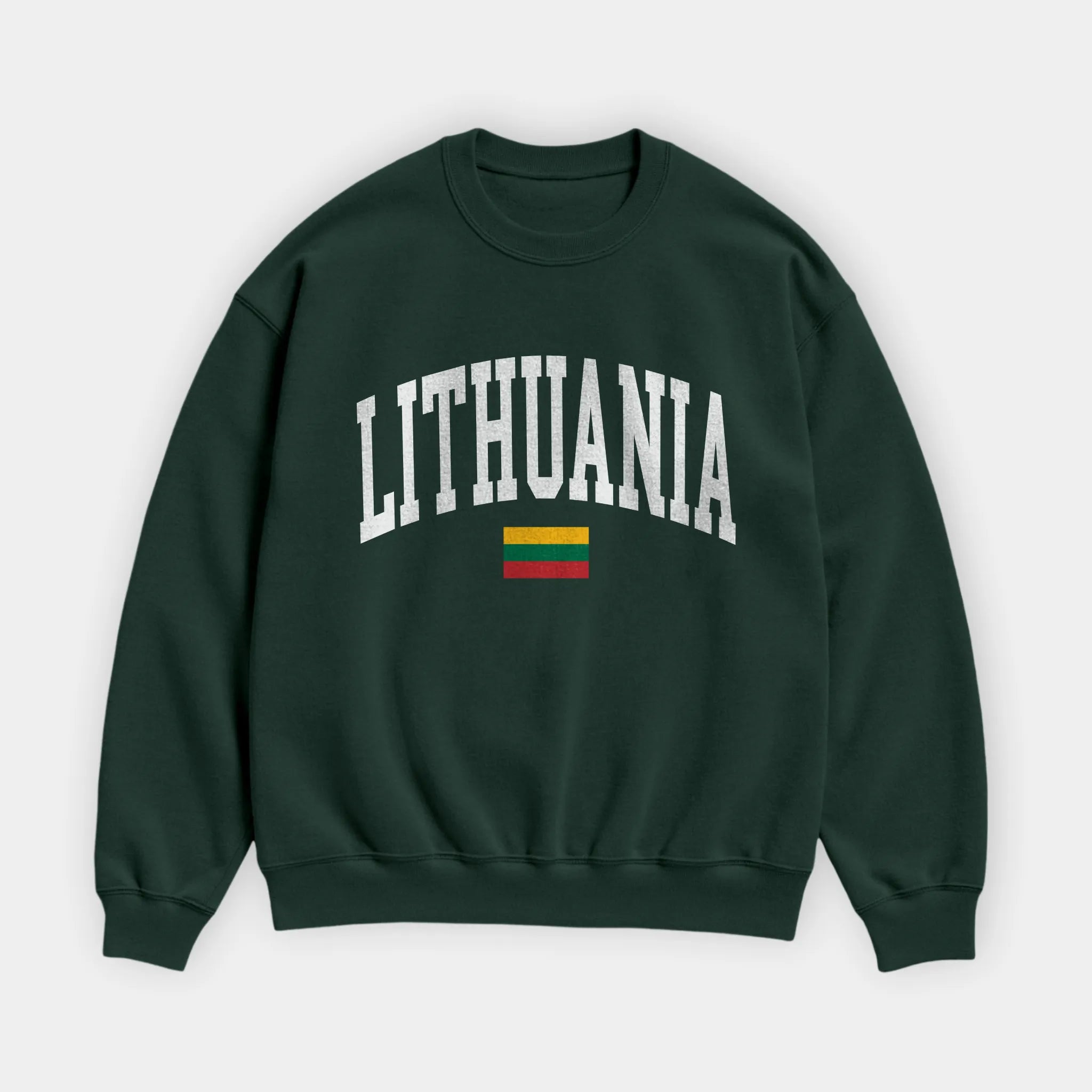 Lithuania Collegiate Flag Sweatshirt