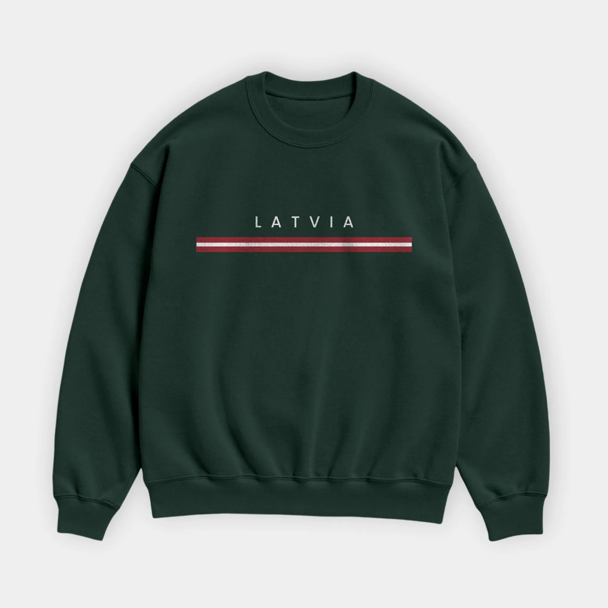 Latvia Flagline Sweatshirt
