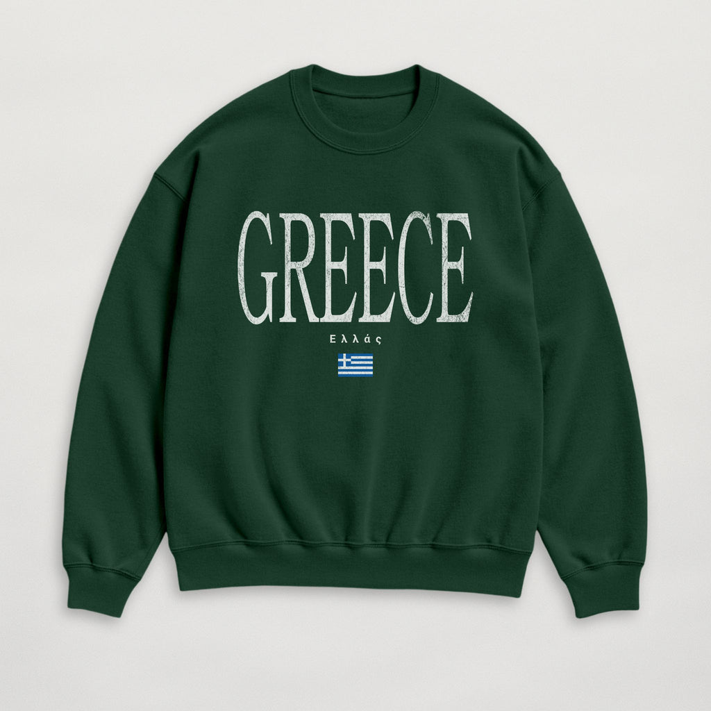 Distressed Greece Sweatshirt