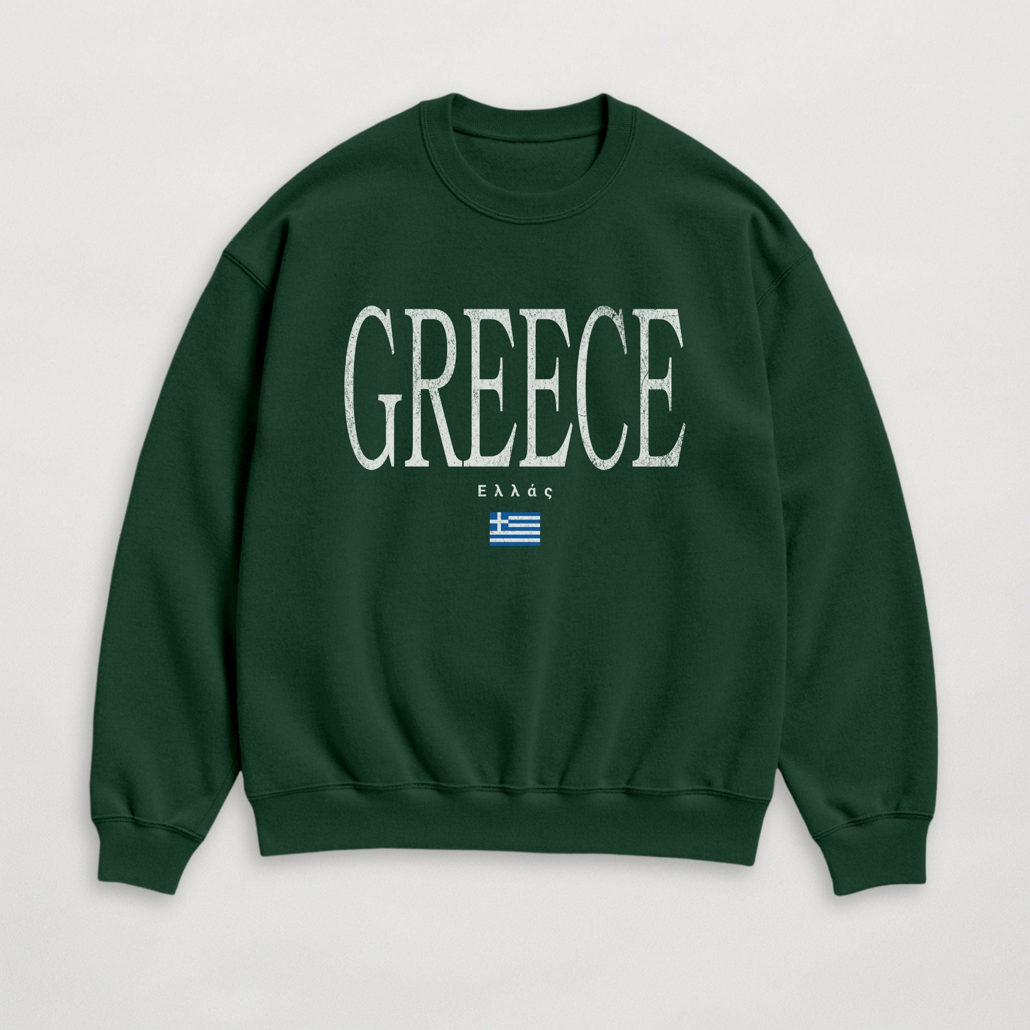 Distressed Greece Sweatshirt