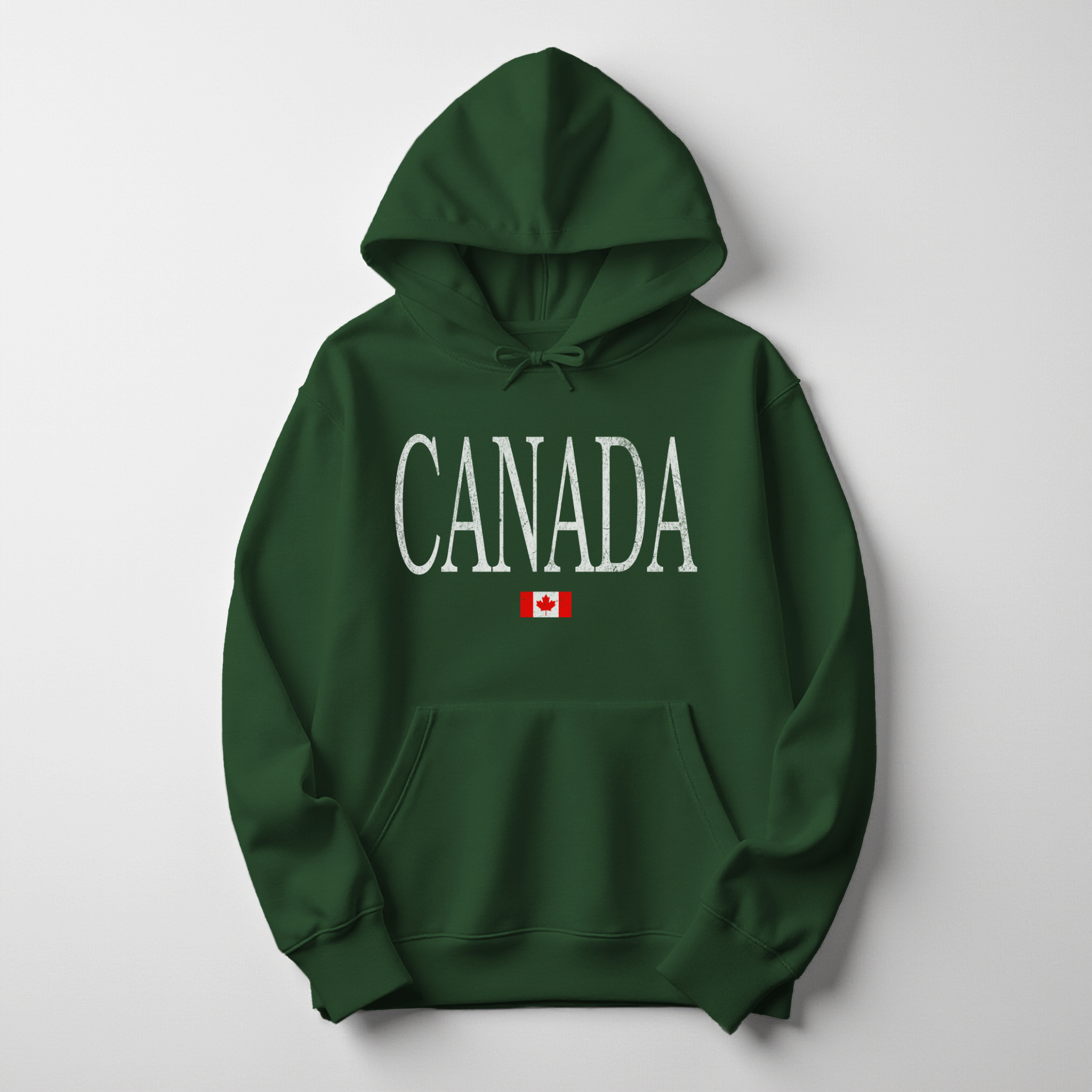 Distressed Canada Hoodie