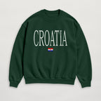 Distressed Croatia Sweatshirt