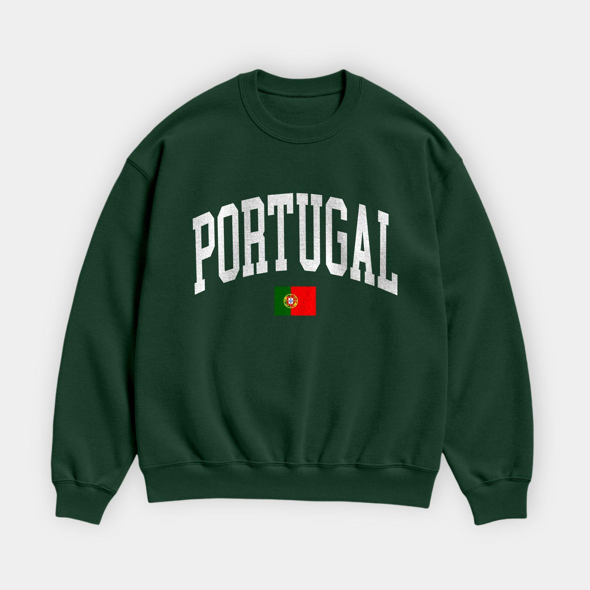 Portugal Collegiate Flag Sweatshirt