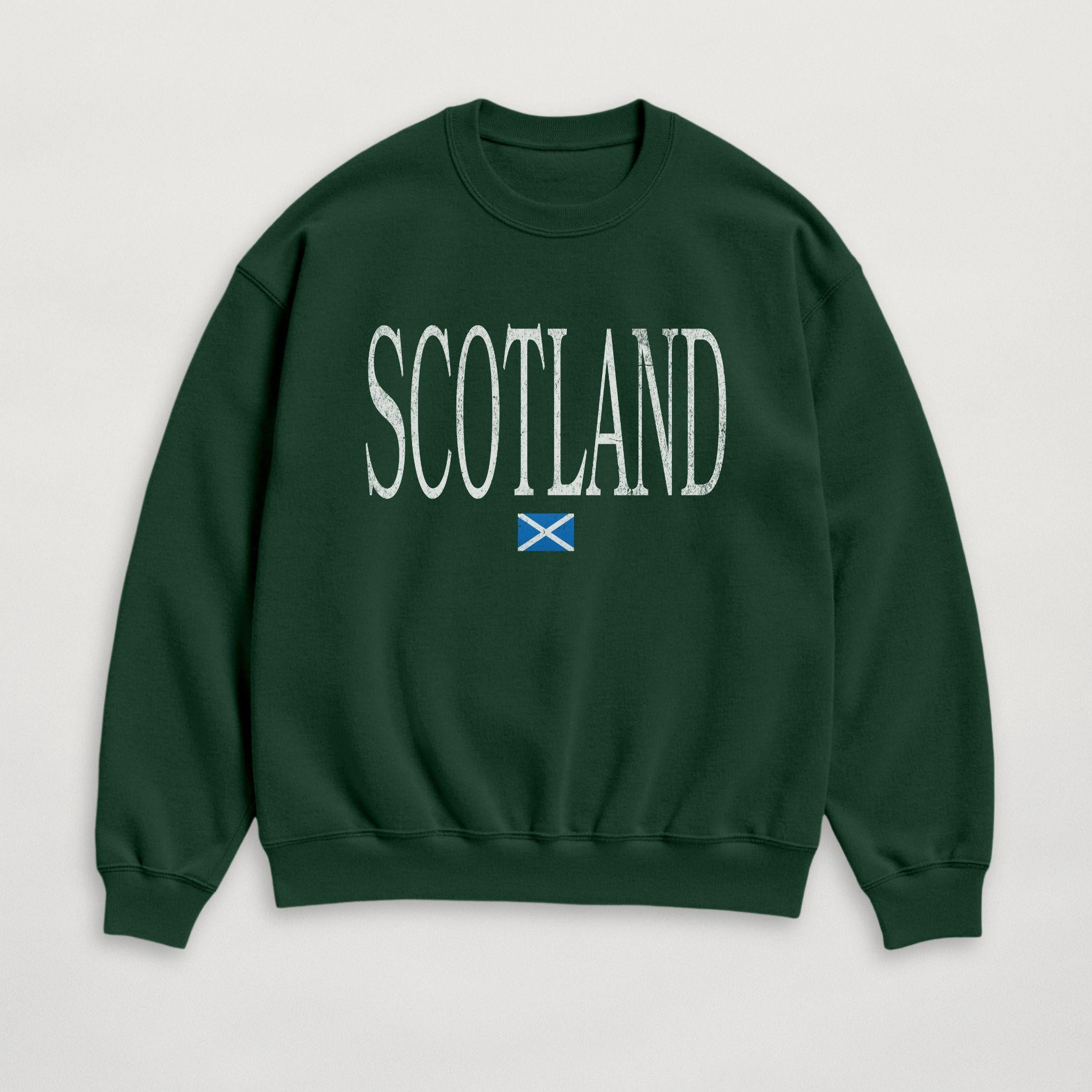 Distressed Scotland Sweatshirt