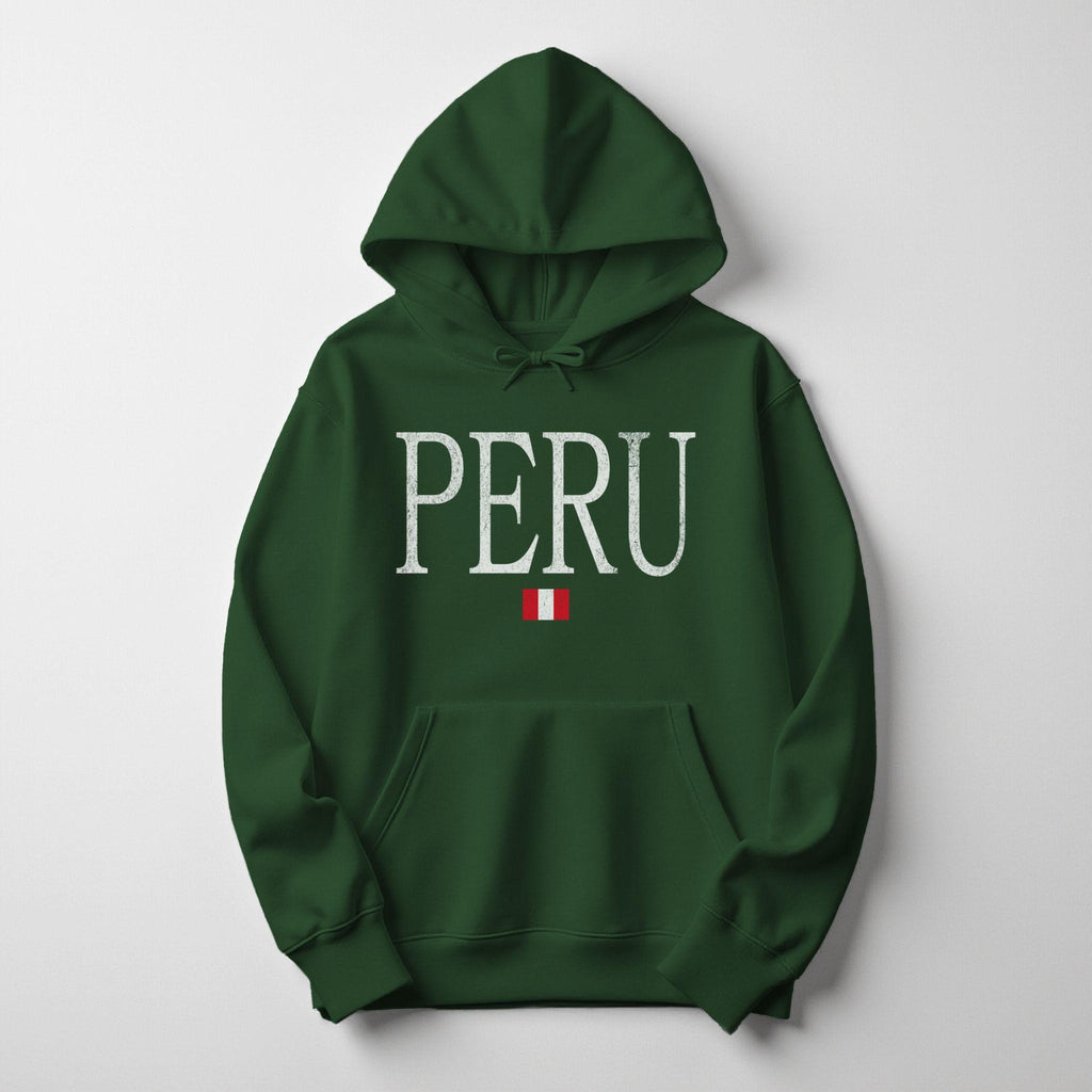 Distressed Peru Hoodie