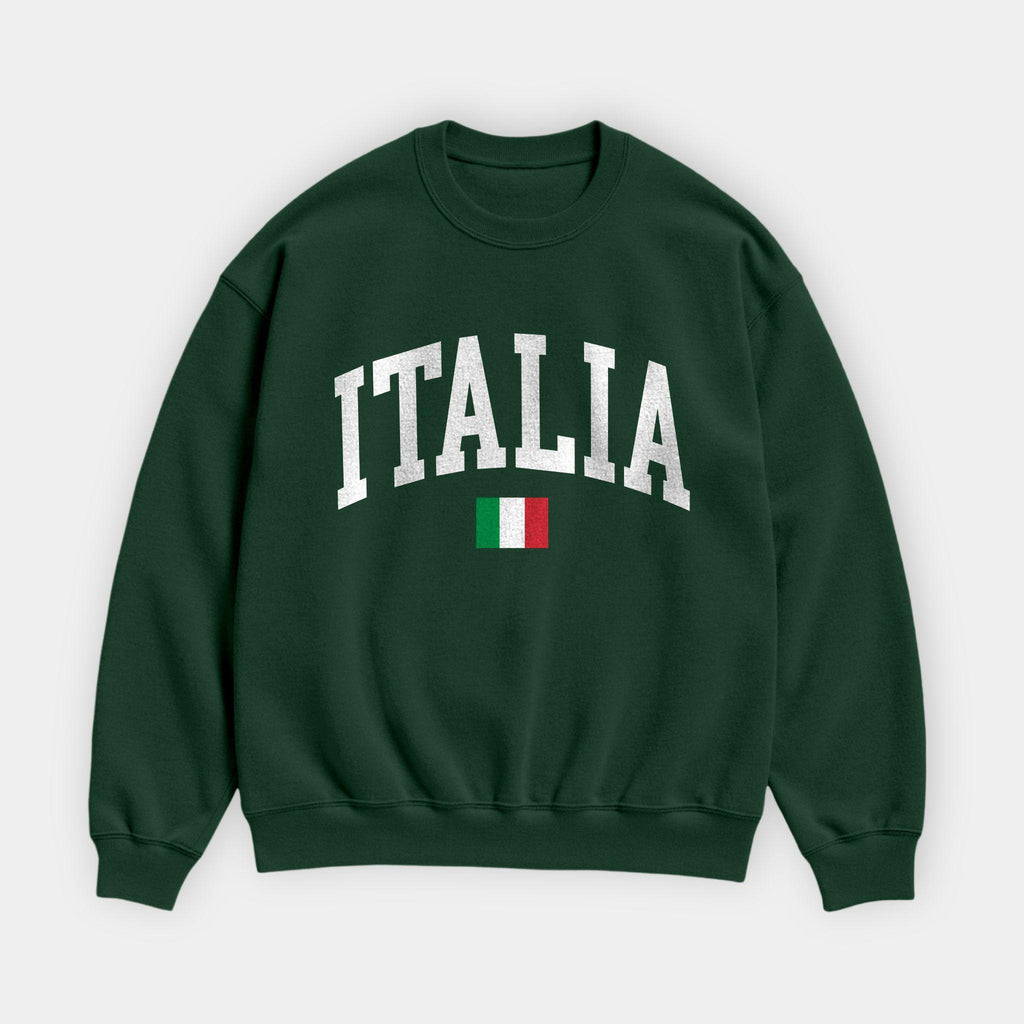 Italia Collegiate Flag Sweatshirt