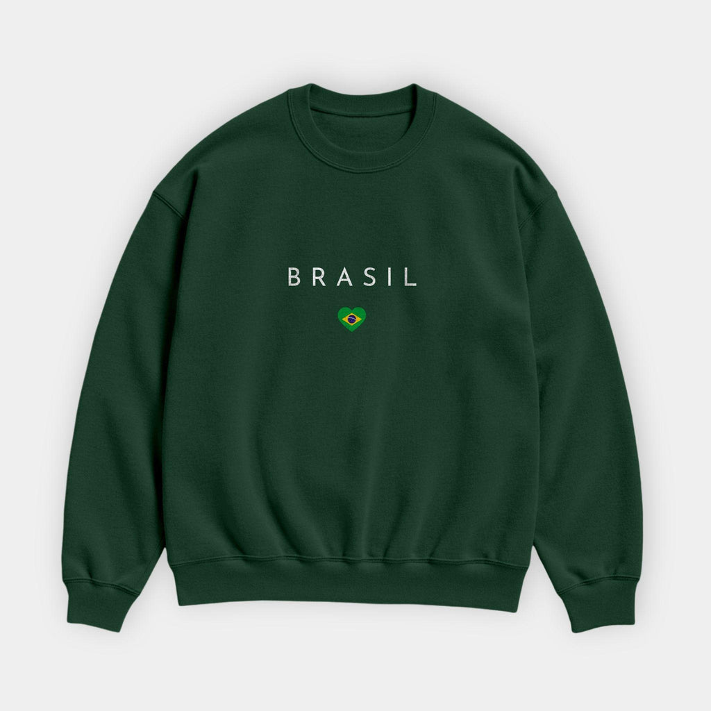 Brasil Minimal Flag Sweatshirt