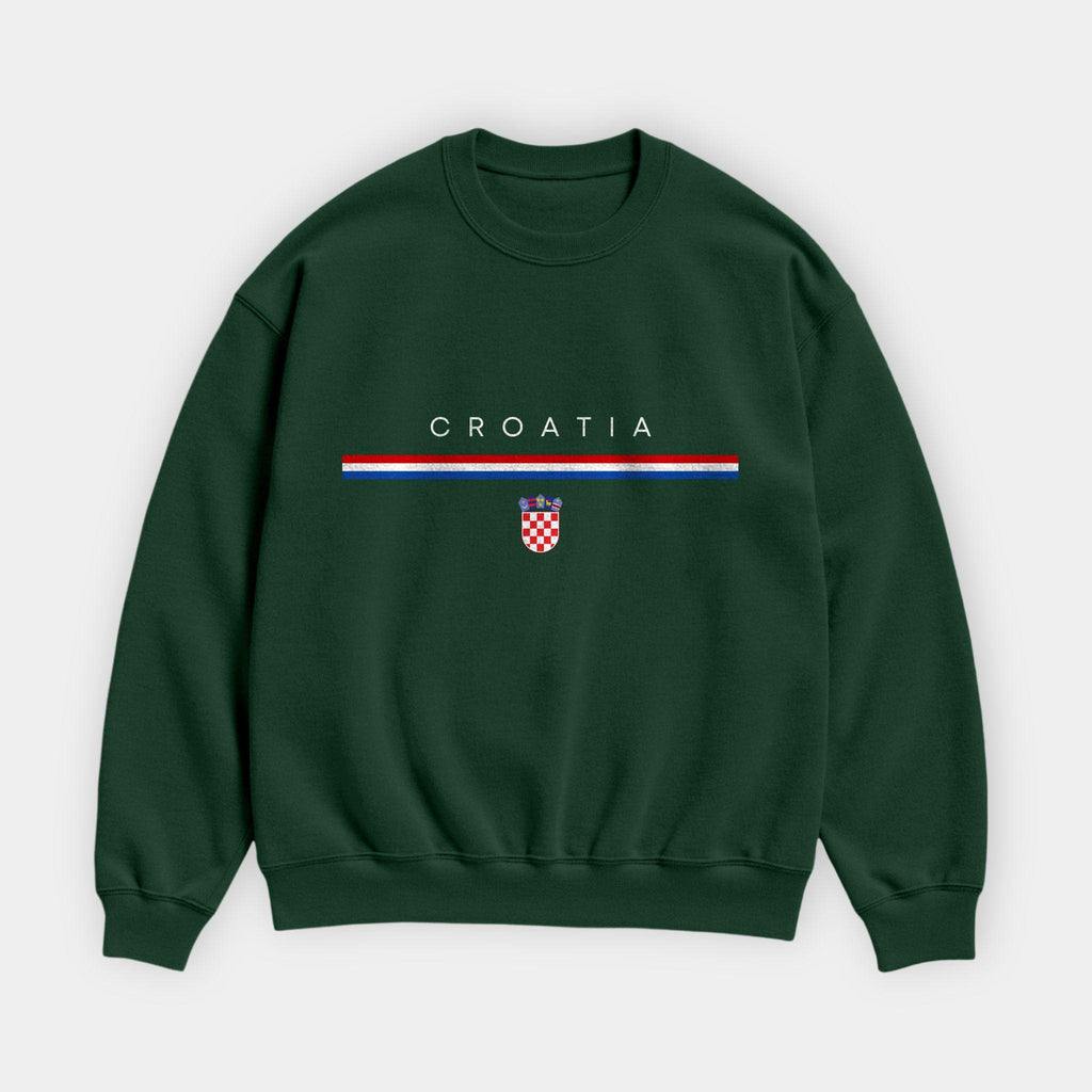 Croatia Flagline Sweatshirt