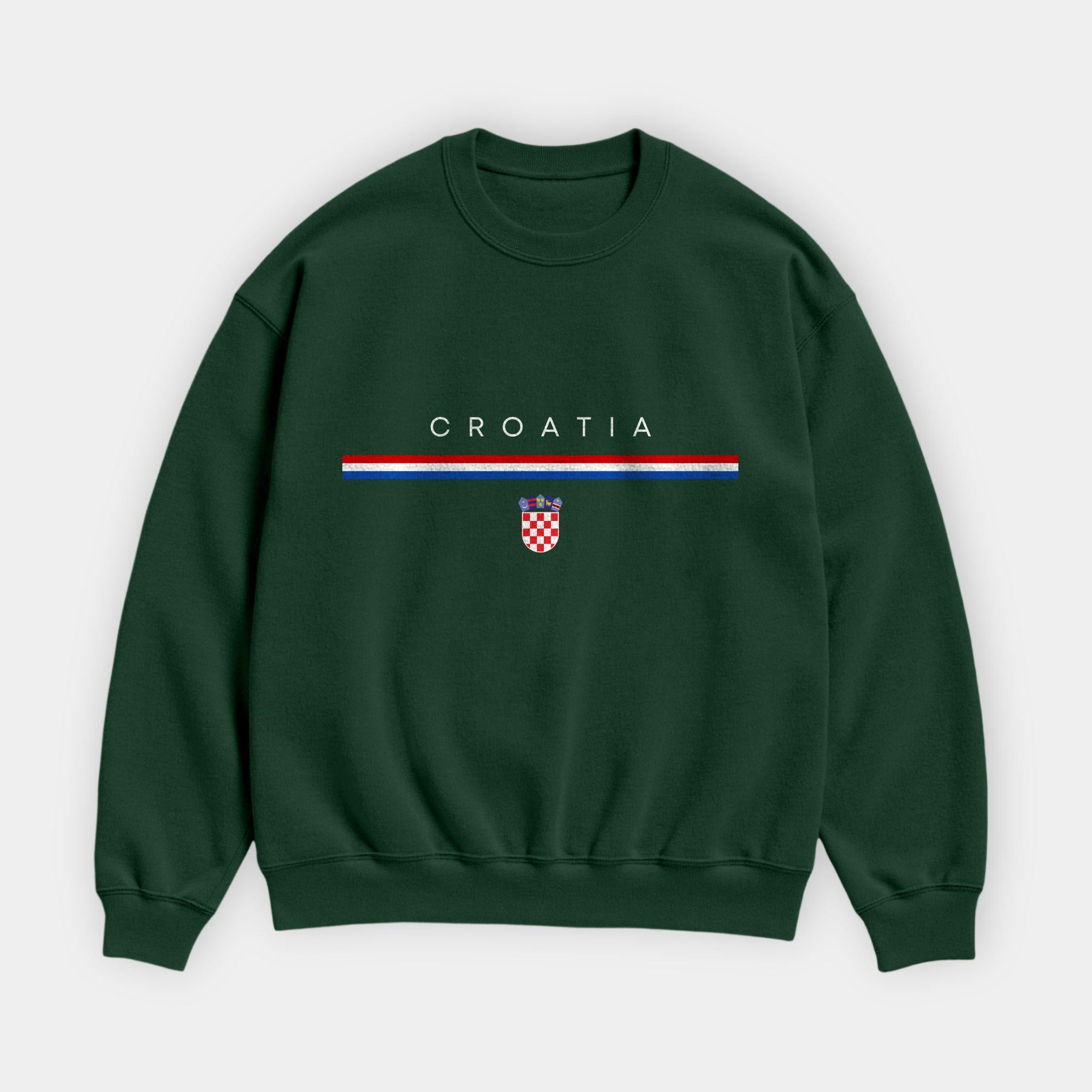 Croatia Flagline Sweatshirt