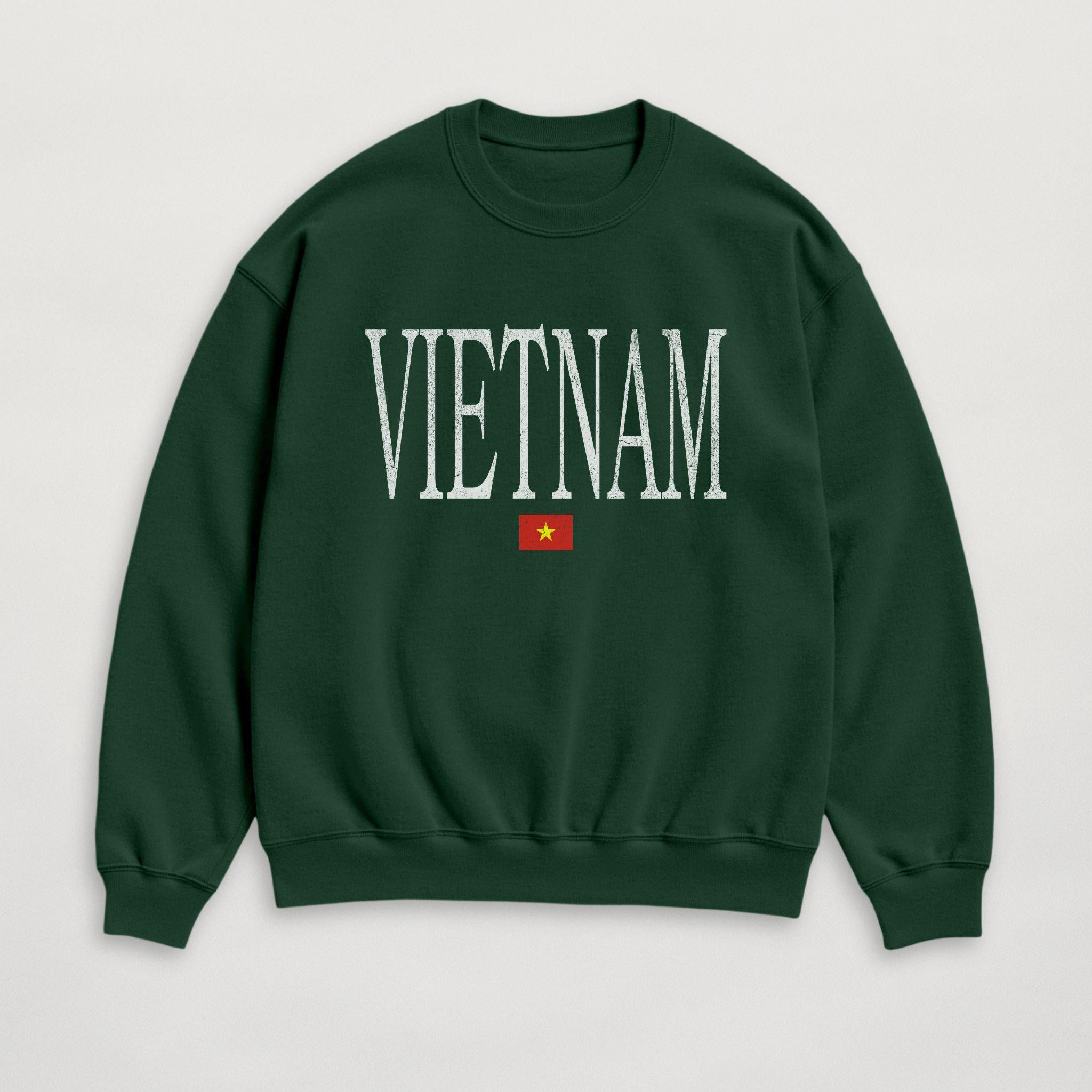 Distressed Vietnam Sweatshirt