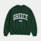 Greece Collegiate Flag Sweatshirt