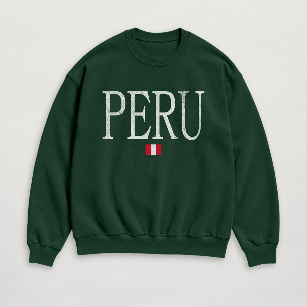 Distressed Peru Sweatshirt