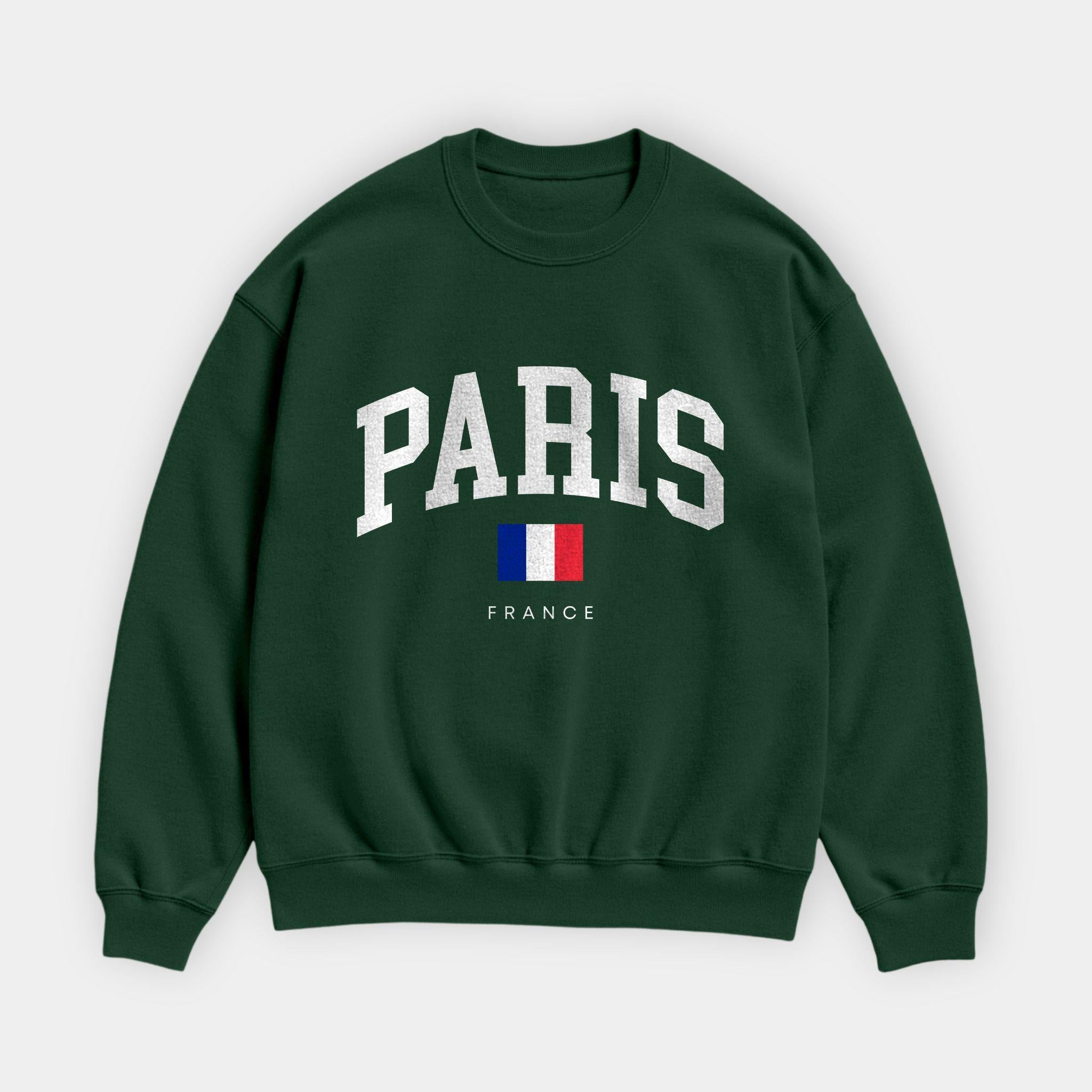 Paris Collegiate Sweatshirt