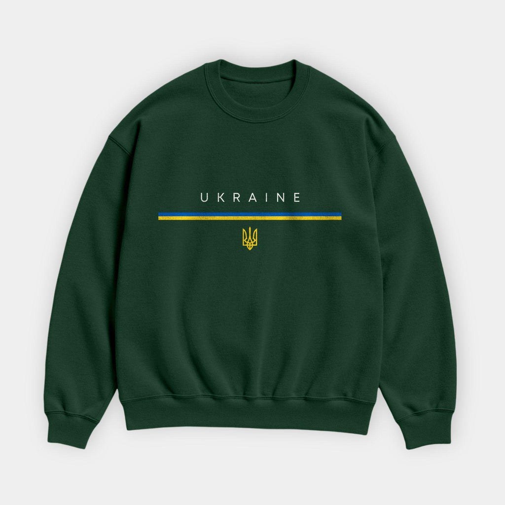 Ukraine Flagline Sweatshirt