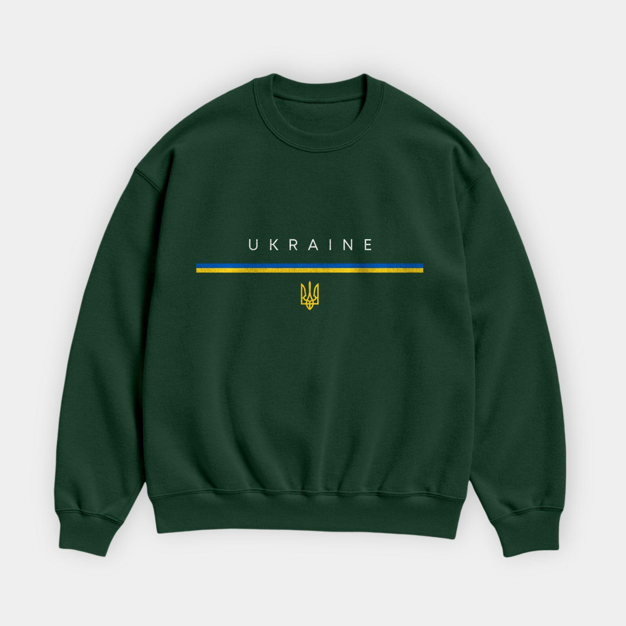 Ukraine Flagline Sweatshirt
