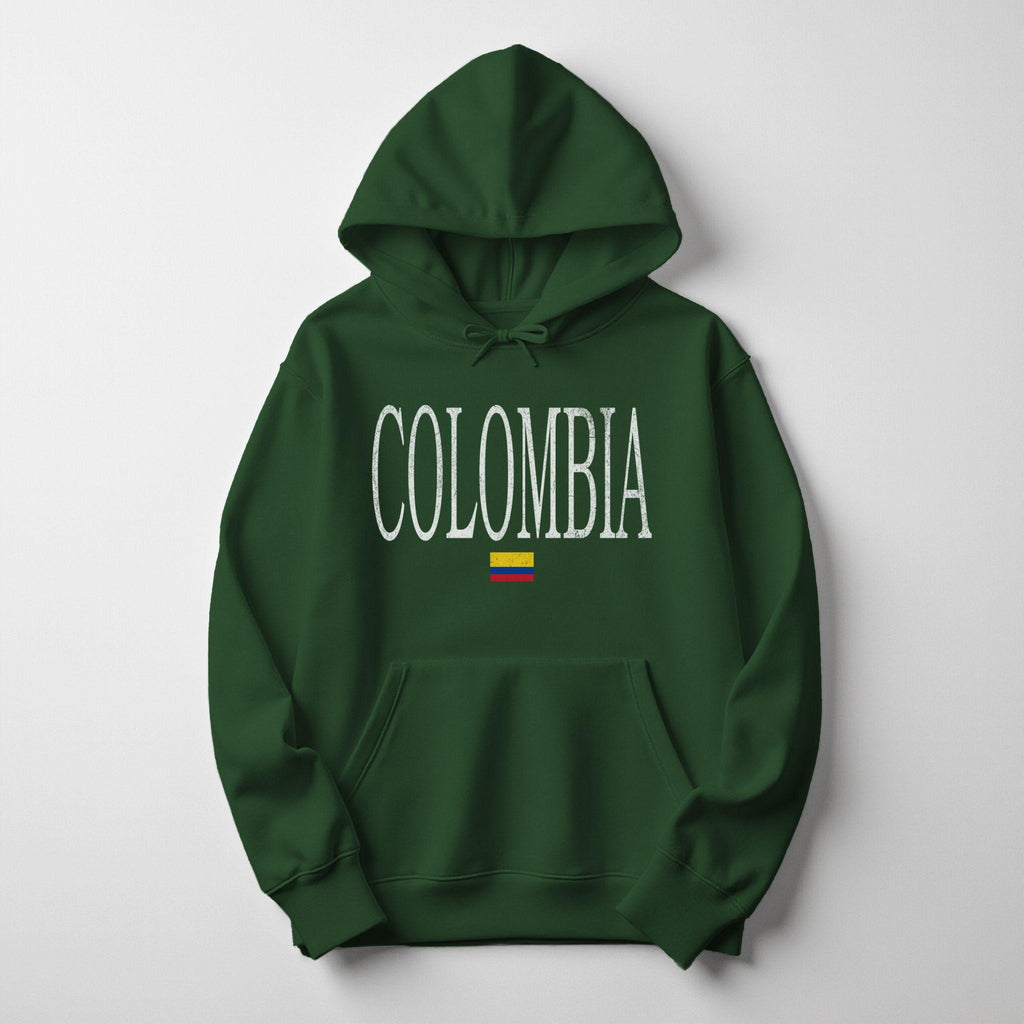 Distressed Colombia Hoodie