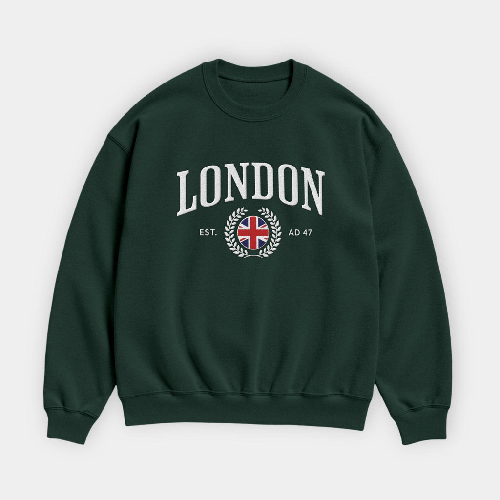 London Crest Embroidered Sweatshirt