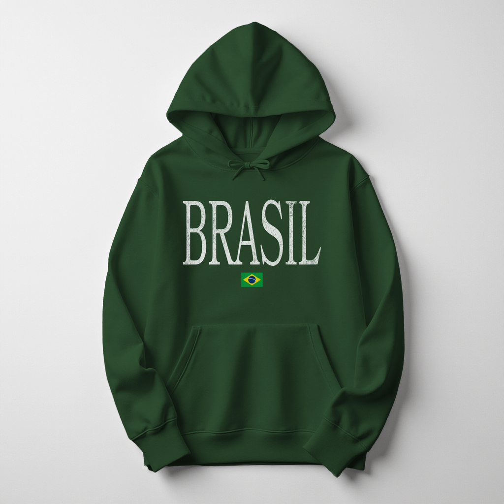 Distressed Brasil Hoodie