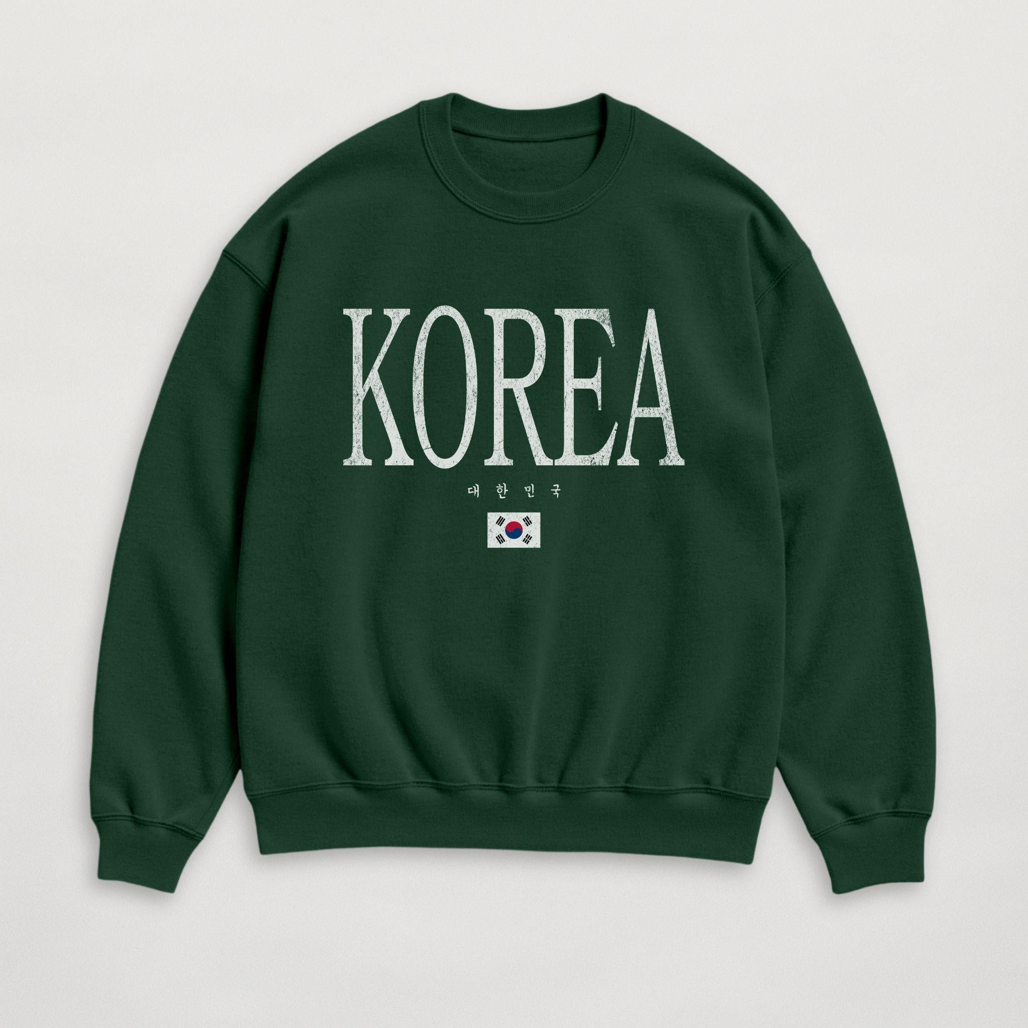 Distressed Korea Sweatshirt