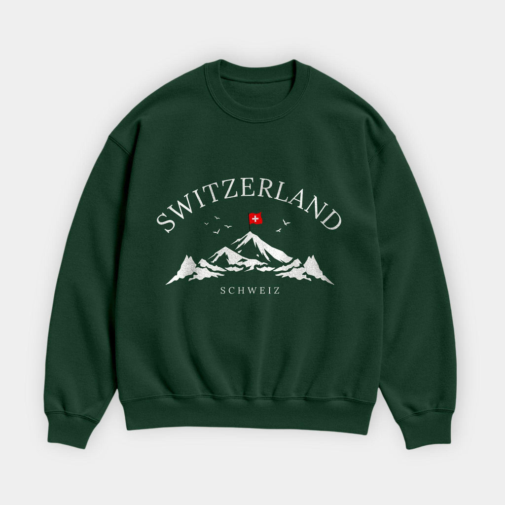 Switzerland Mountain Vista Sweatshirt