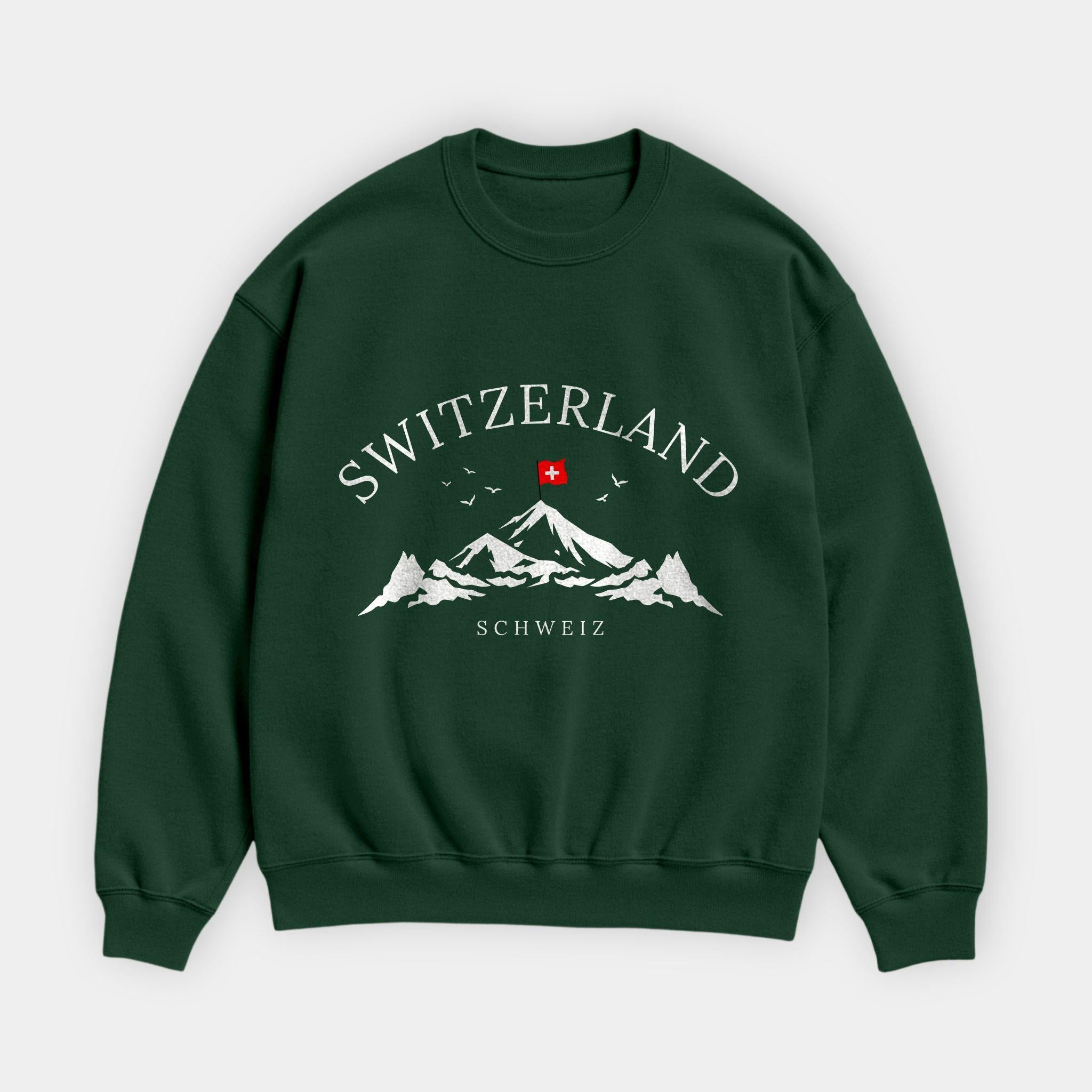 Switzerland Mountain Vista Sweatshirt