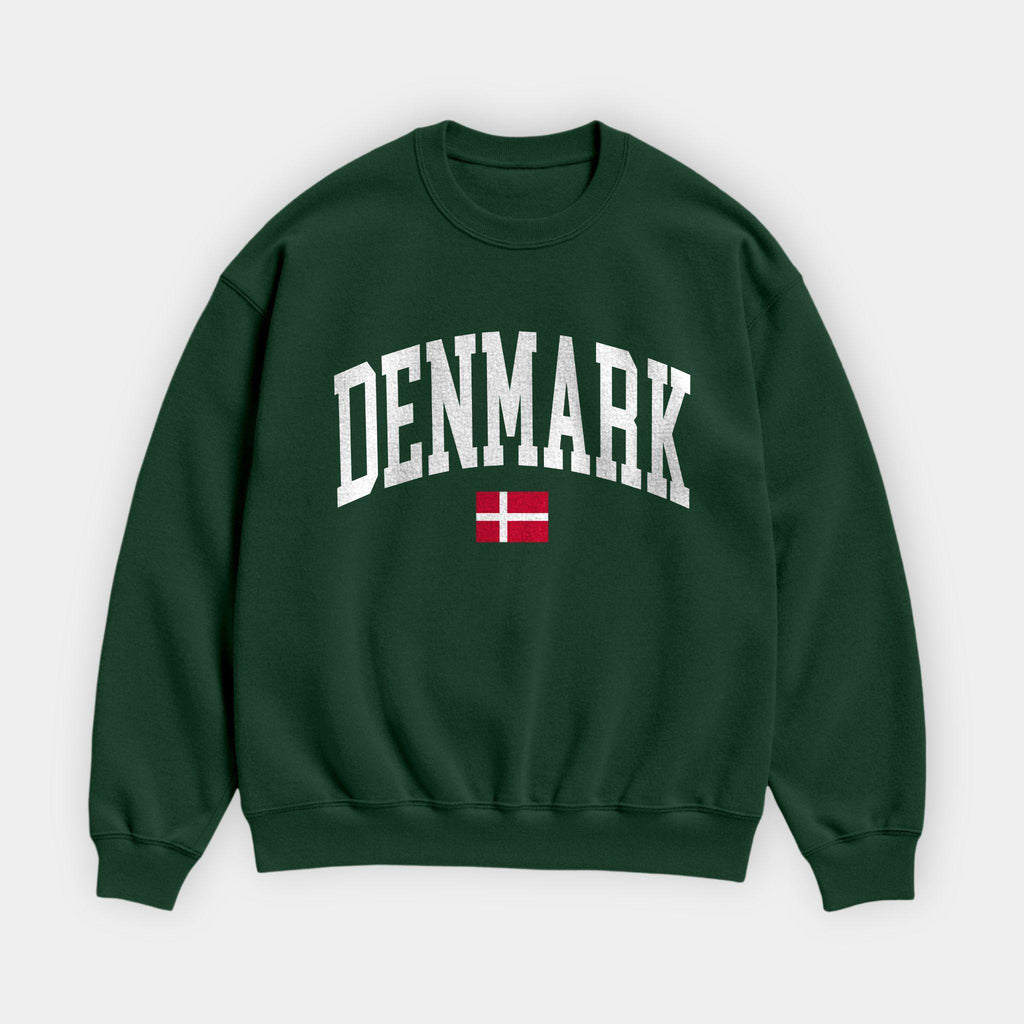 Denmark Collegiate Flag Sweatshirt