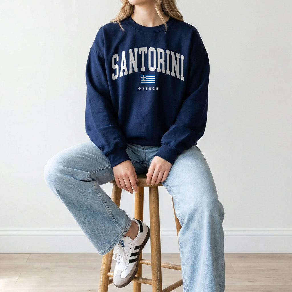 Santorini Collegiate Sweatshirt