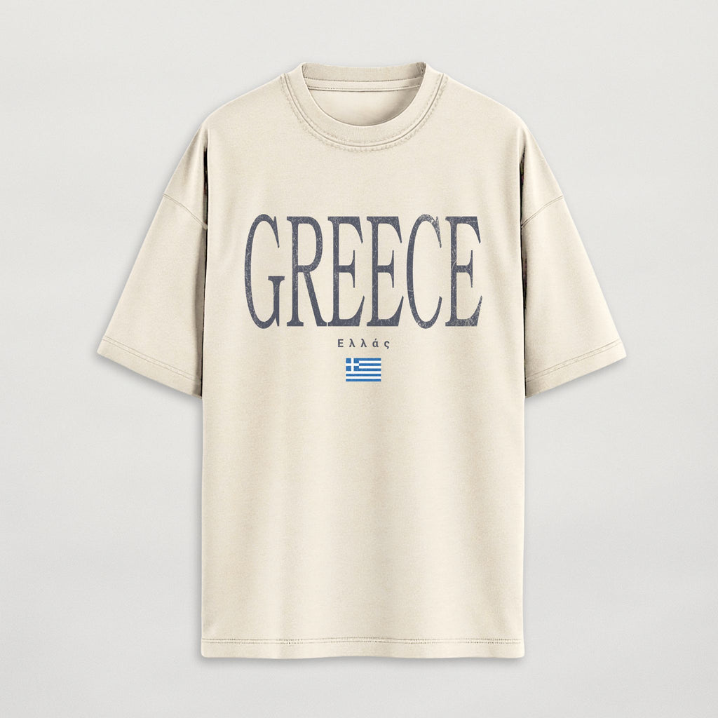 Distressed Greece T-Shirt
