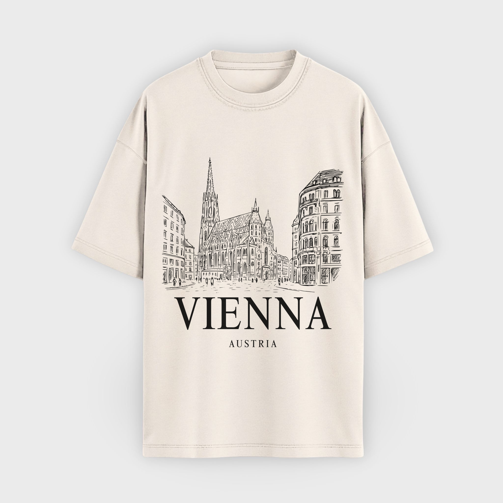Vienna Vintage Sketch T-Shirt