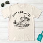 Edinburgh Vintage Sketch T-Shirt