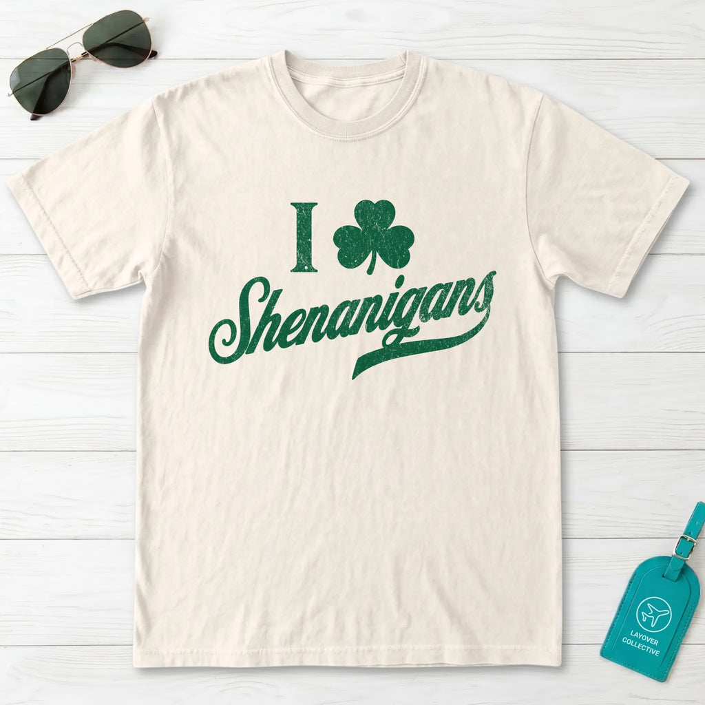 I Shamrock Shenanigans Retro T-Shirt