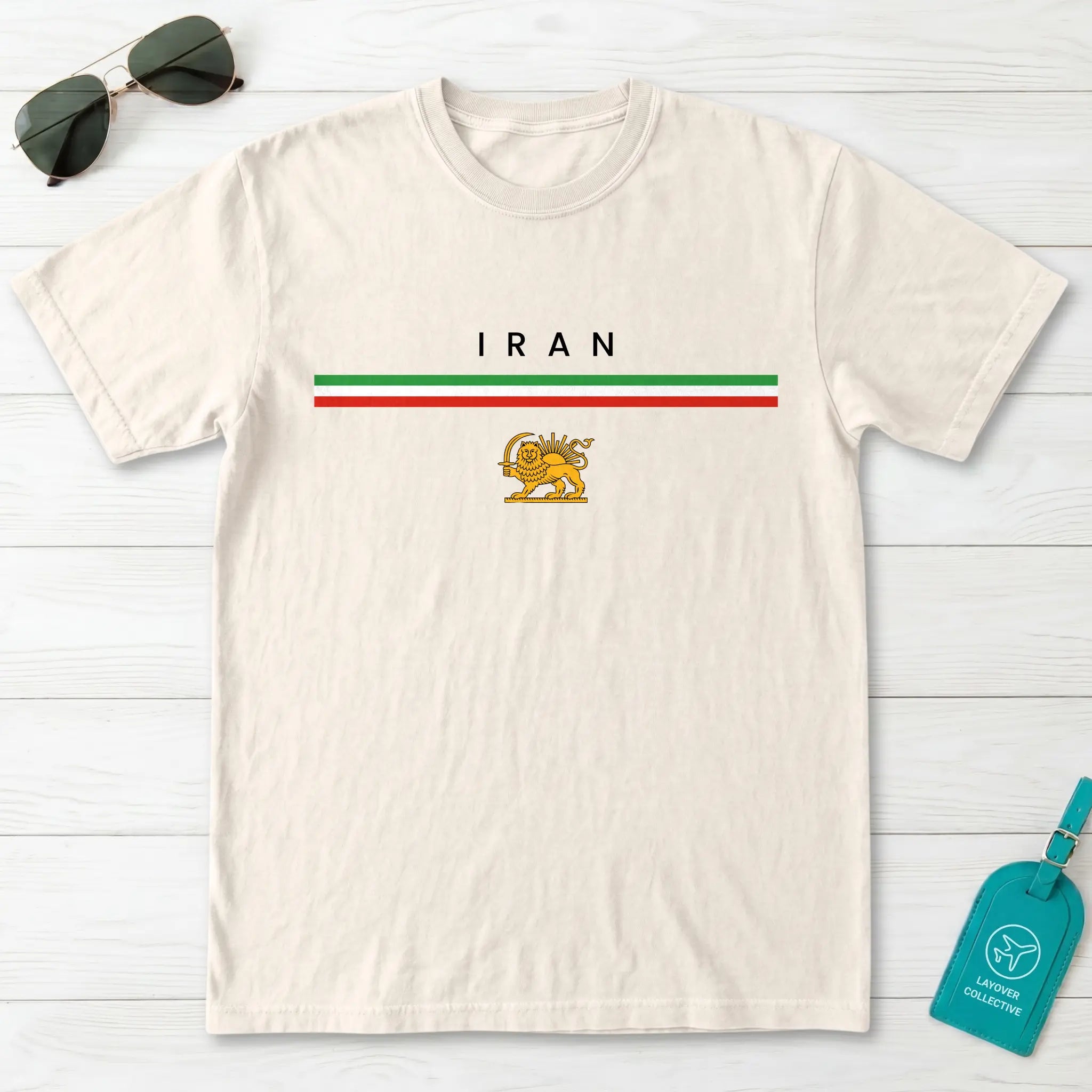 Iran Flagline T-Shirt