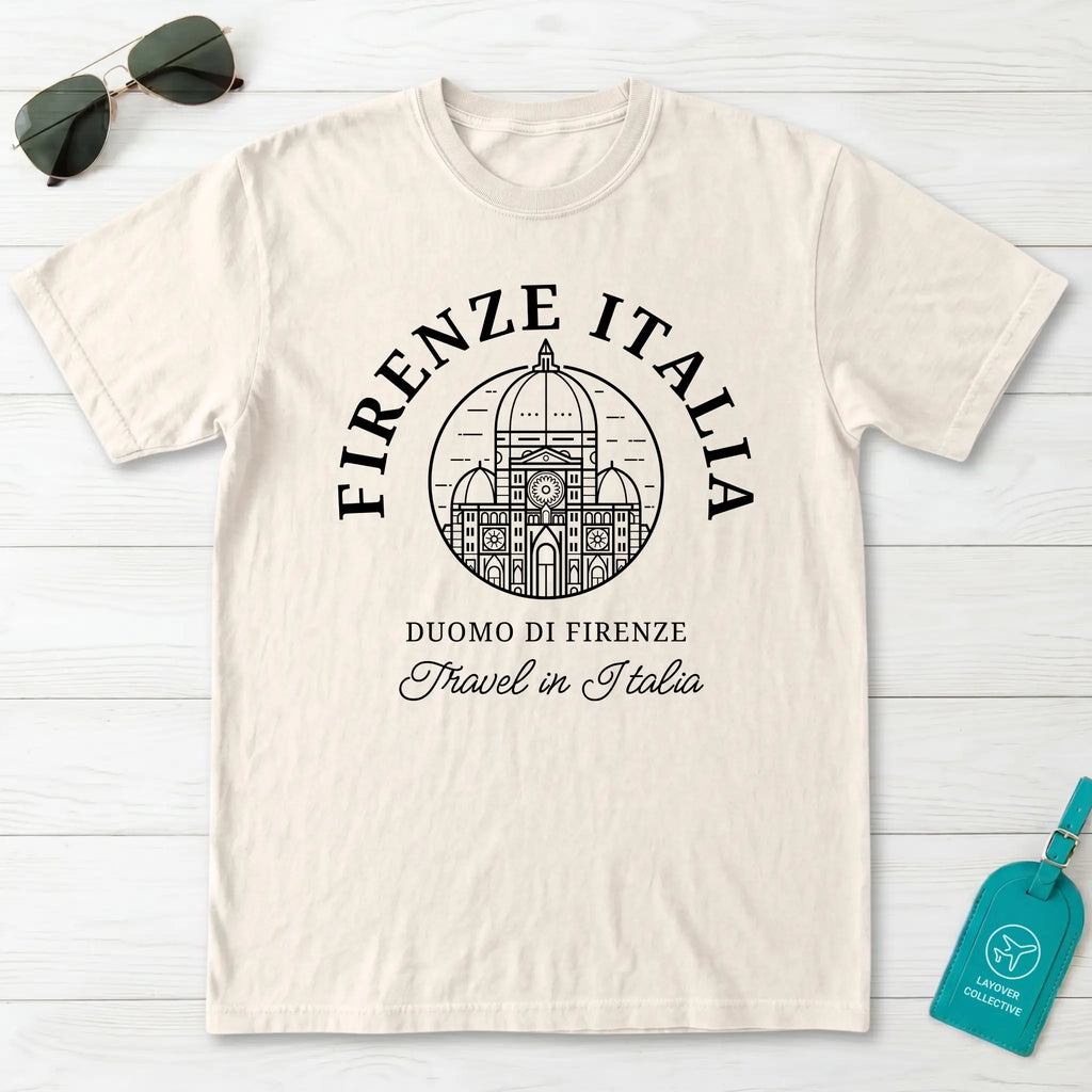Duomo Di Firenze Vintage Sketch T-Shirt