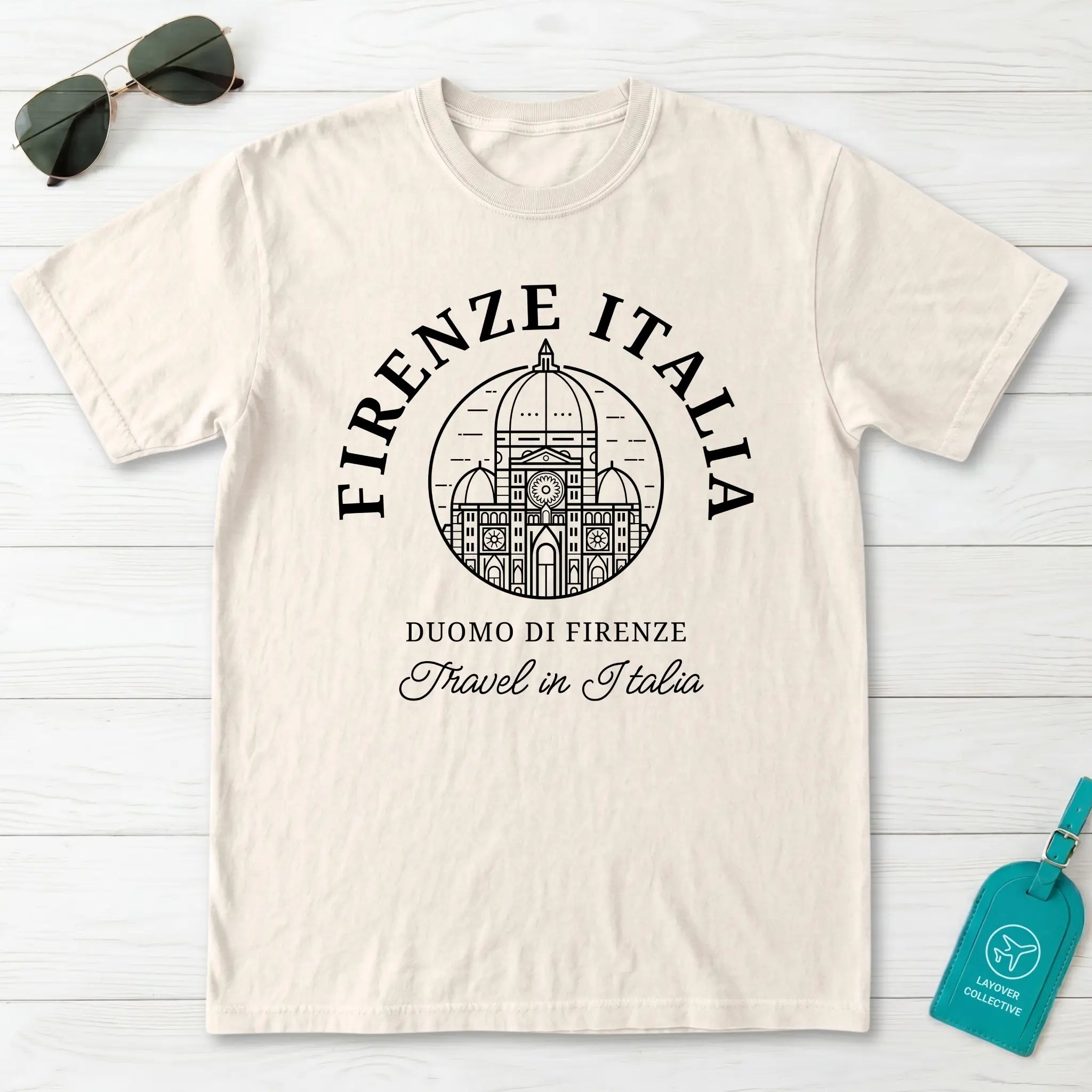 Duomo Di Firenze Vintage Sketch T-Shirt