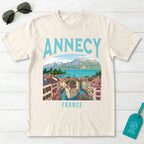 Annecy France Vintage Travel Poster T-Shirt