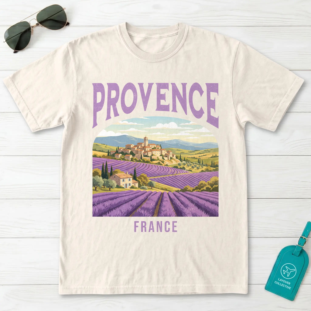 Provence France Vintage Travel Poster T-Shirt