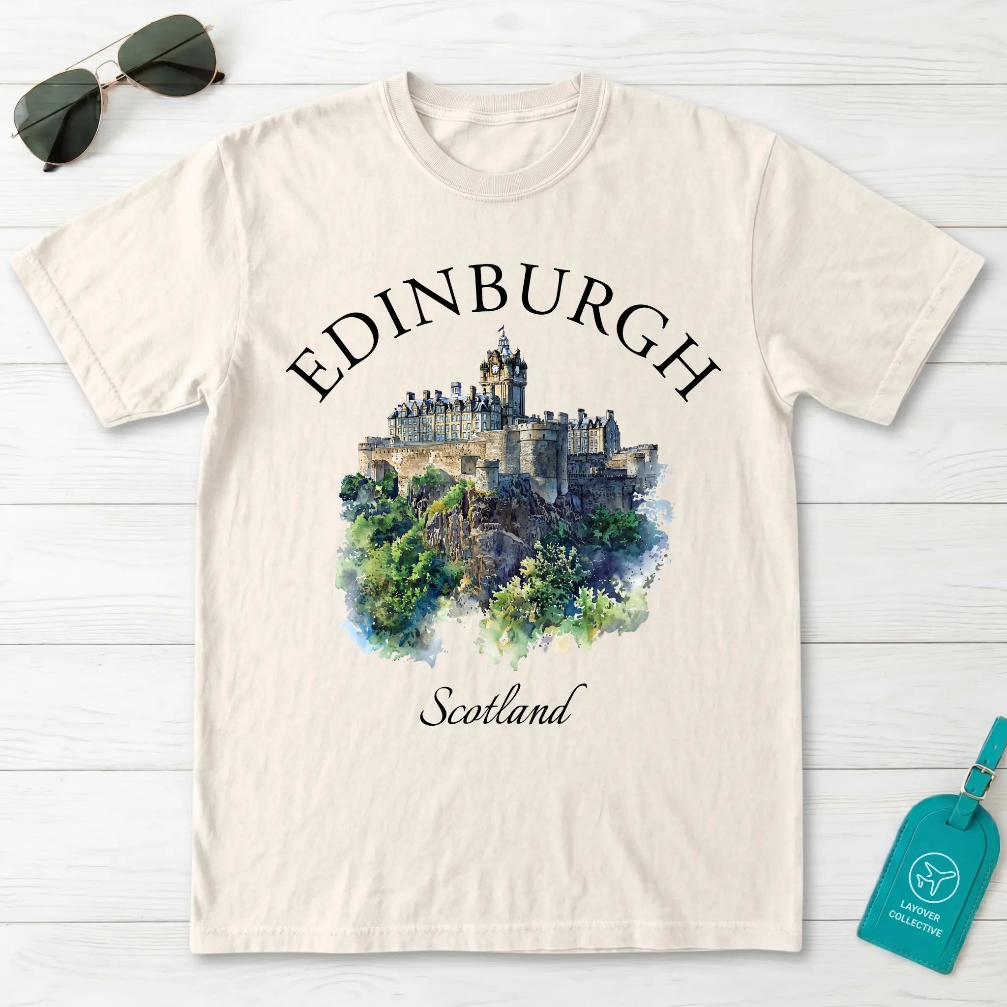 Edinburgh Castle Scotland T-Shirt