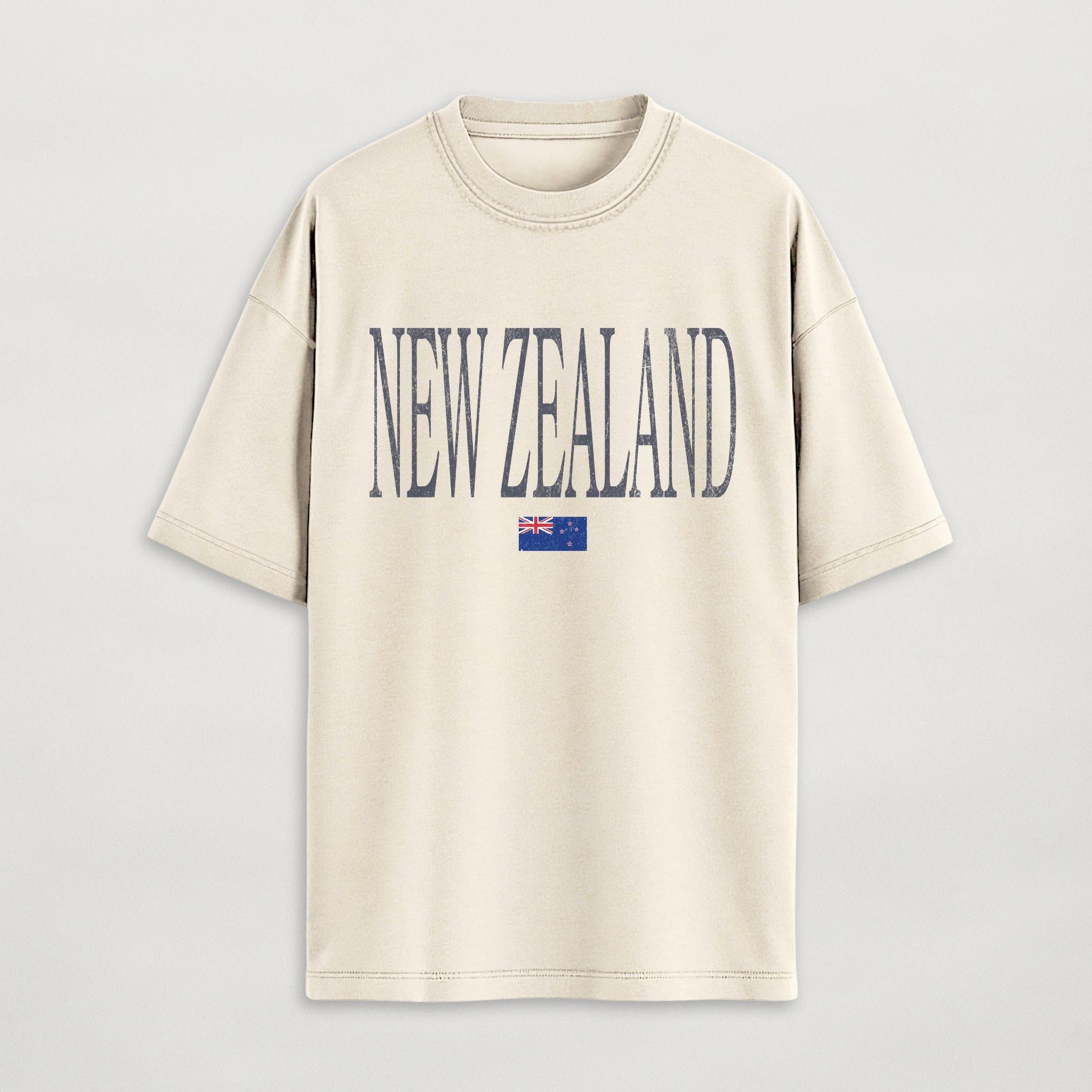 Distressed New Zealand T-Shirt