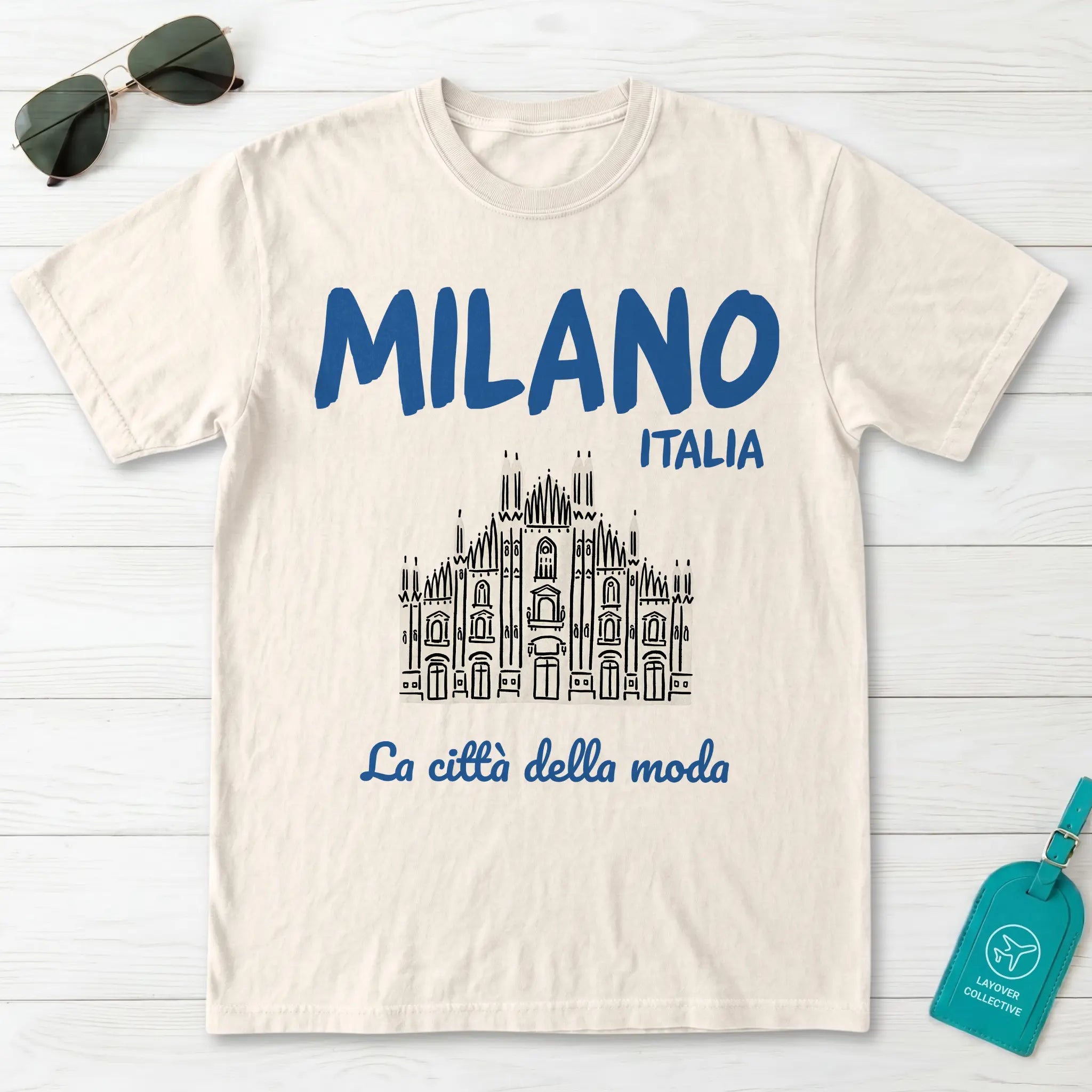 Milano Italia Duomo La Citta Della Moda Milan Graphic T-Shirt