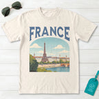 France Vintage Travel Poster T-Shirt