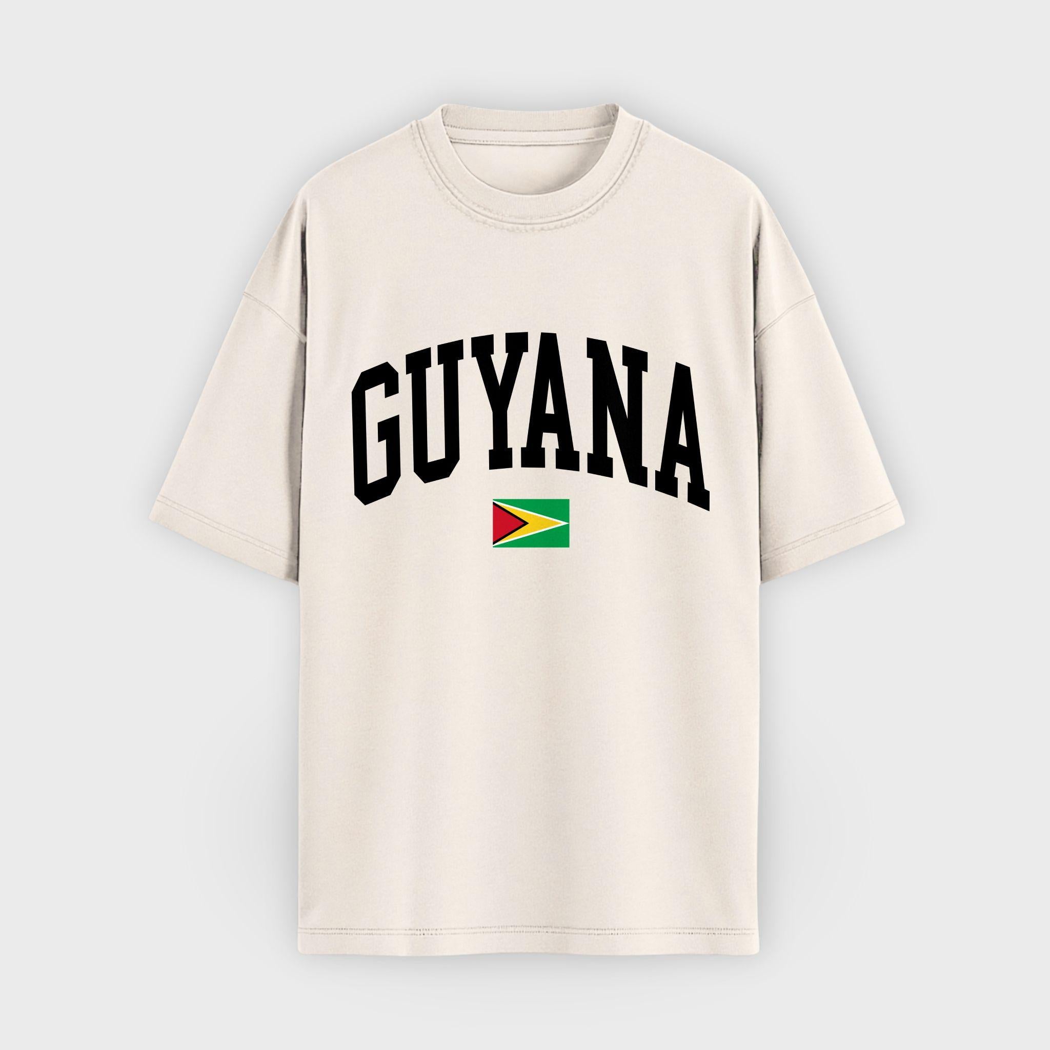 Guyana Collegiate Flag T-Shirt