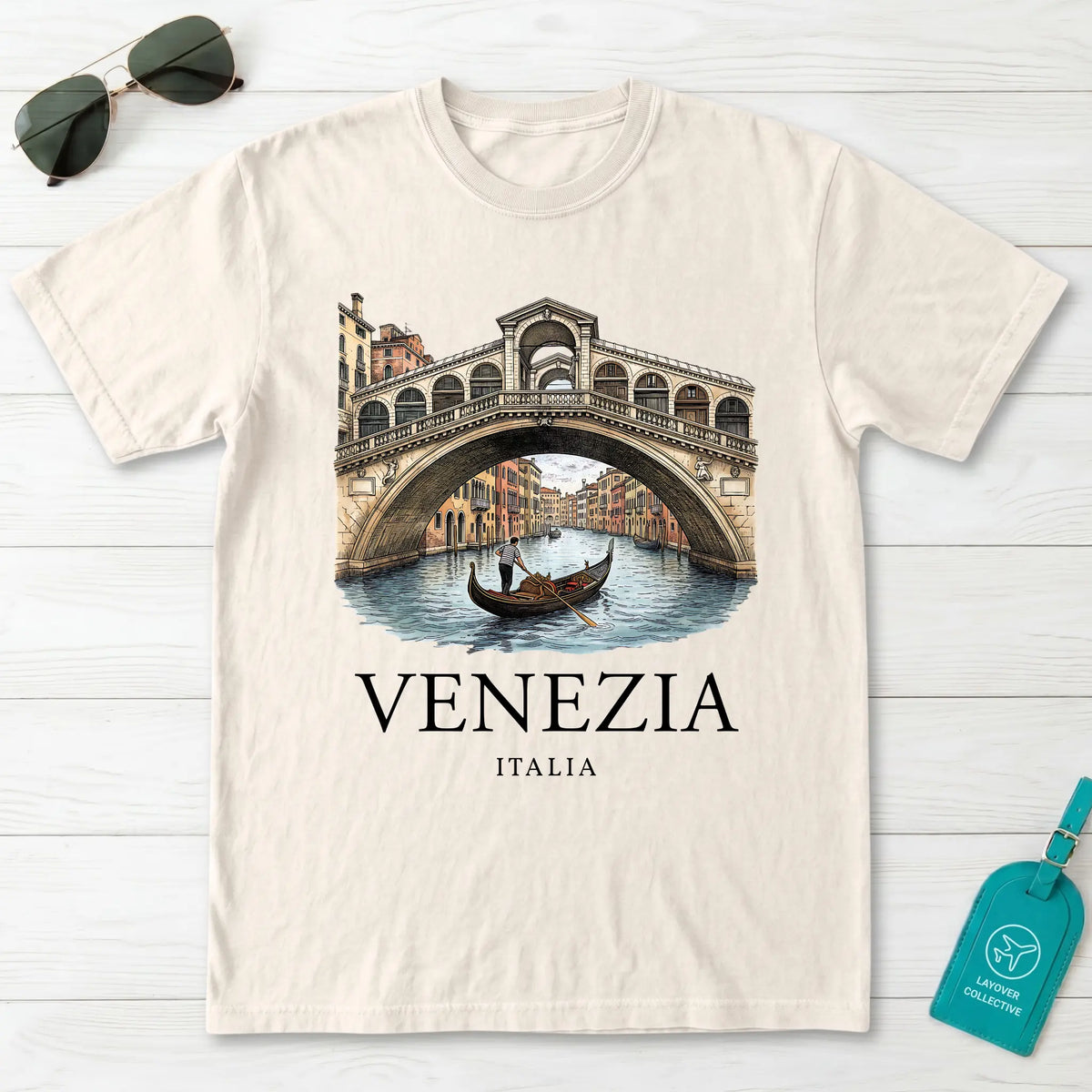 Venezia Rialto Bridge T-Shirt