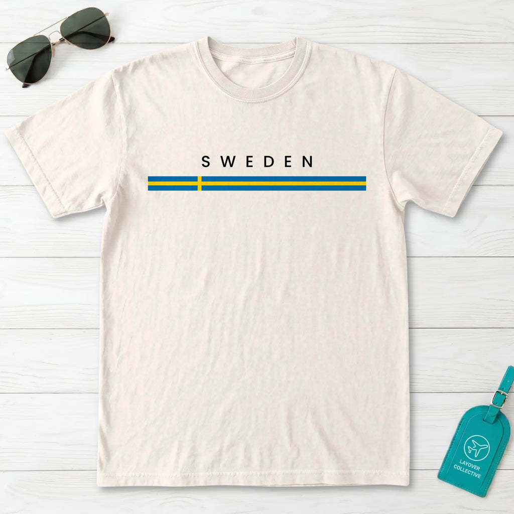 Sweden Flagline T-Shirt