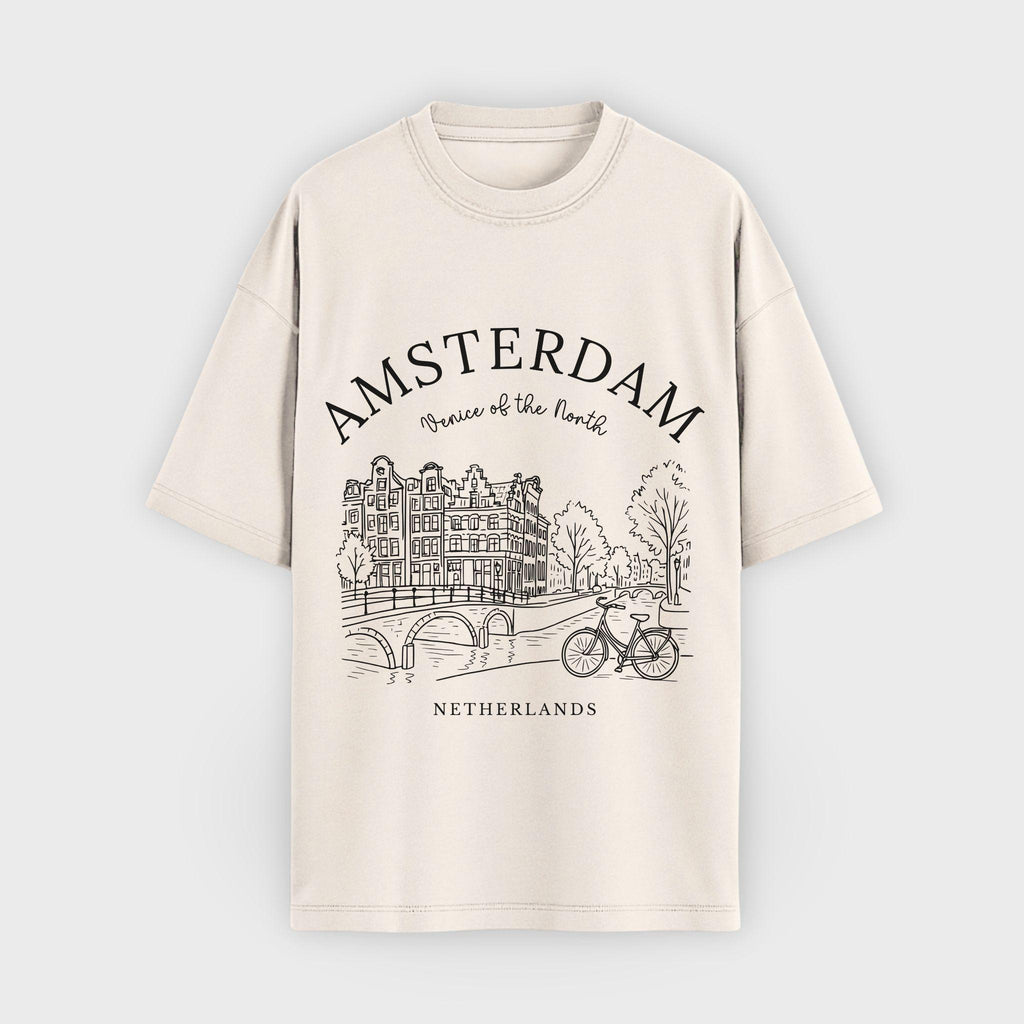 Amsterdam Vintage Sketch T-Shirt
