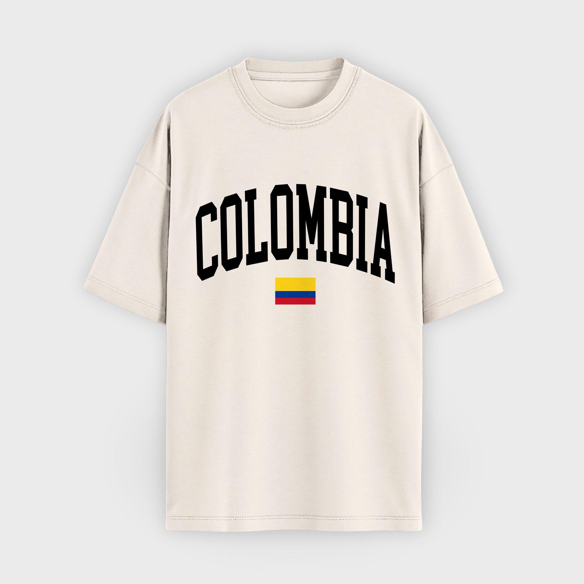 Colombia Collegiate Flag T-Shirt