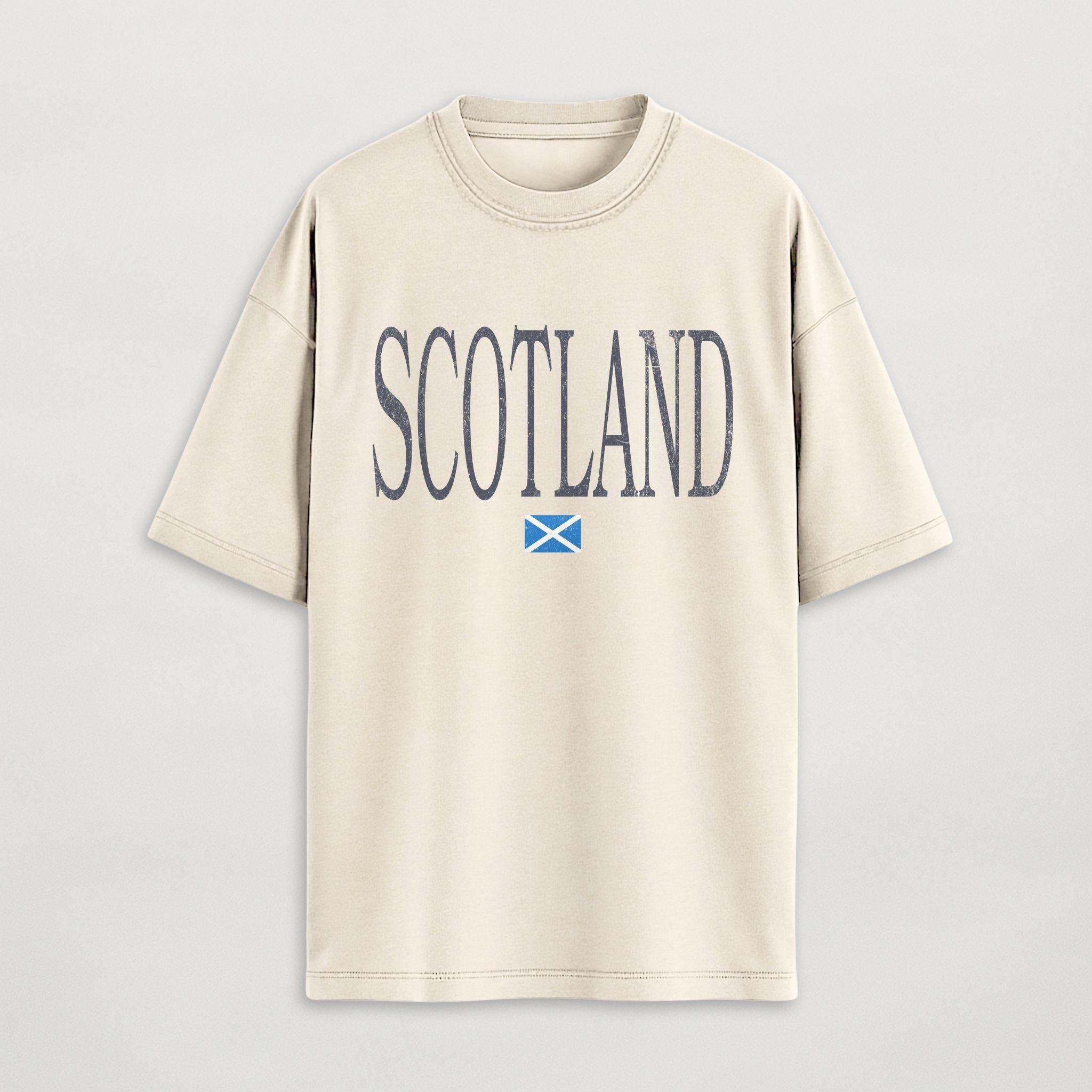 Distressed Scotland T-Shirt
