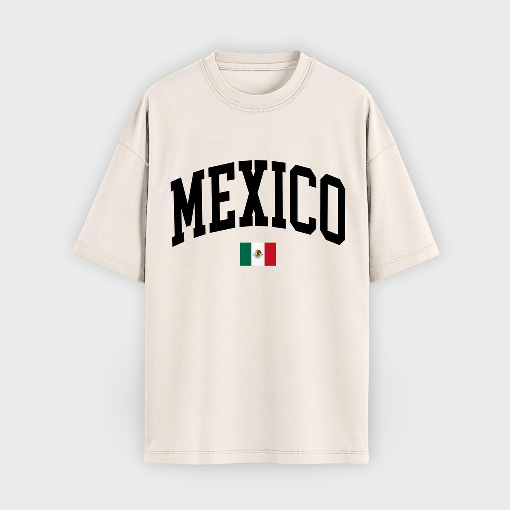 Mexico Collegiate Flag T-Shirt