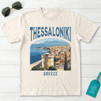 Thessalonki Greece Vintage Travel Poster T-Shirt