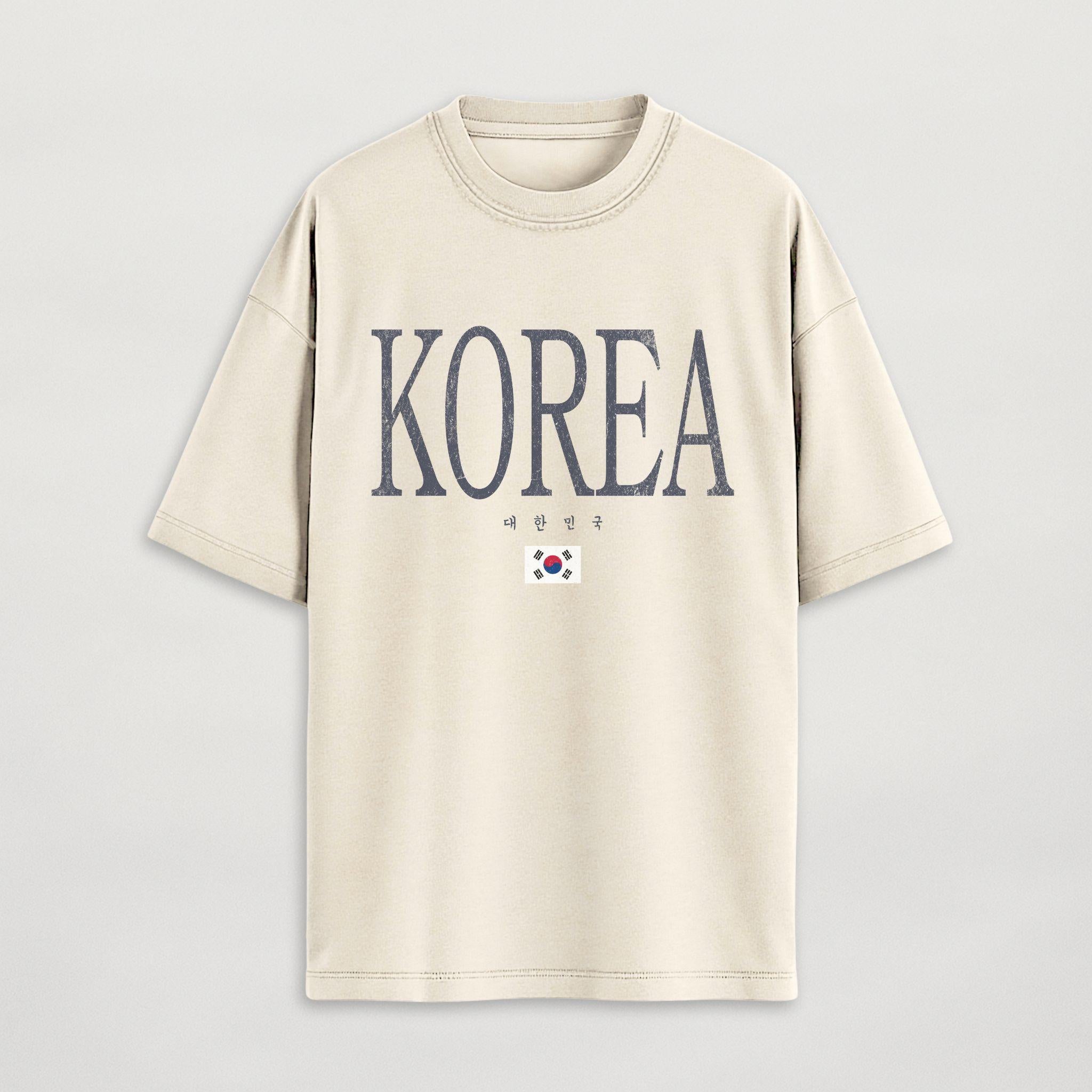 Distressed Korea T-Shirt